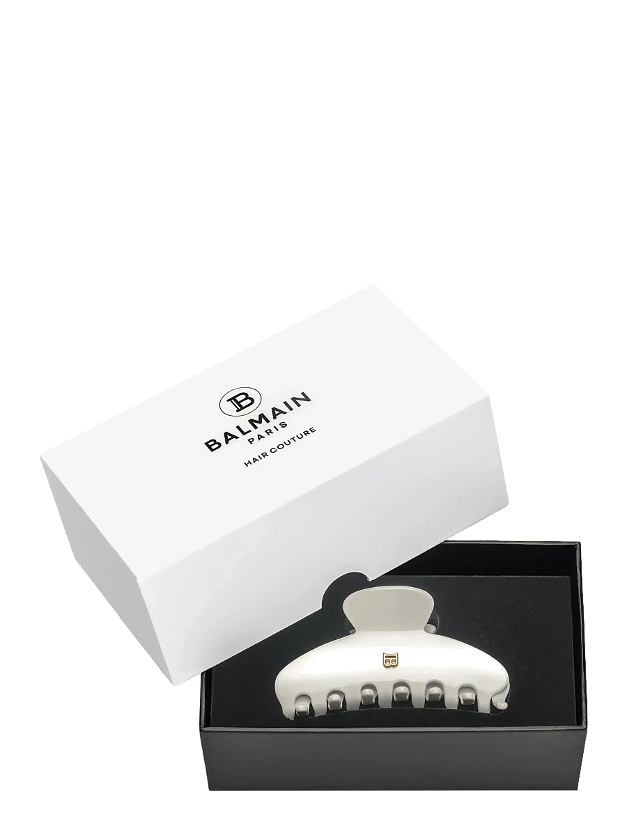 Balmain Hair Couture - Cellulose Acetate Pince à cheveux Small White - hårklemmer - 1013 - 1