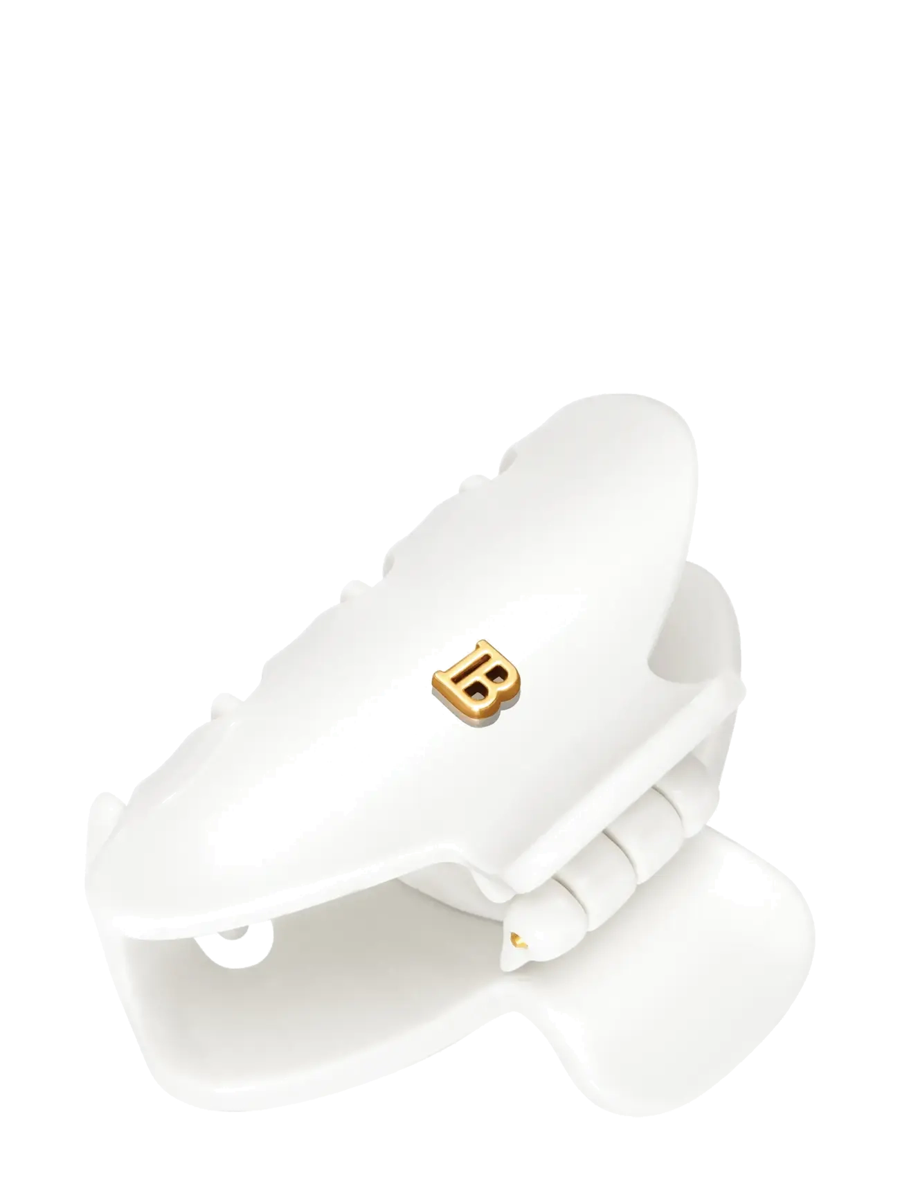 Balmain Hair Couture - Cellulose Acetate Pince à cheveux Small White - 1013 - 2