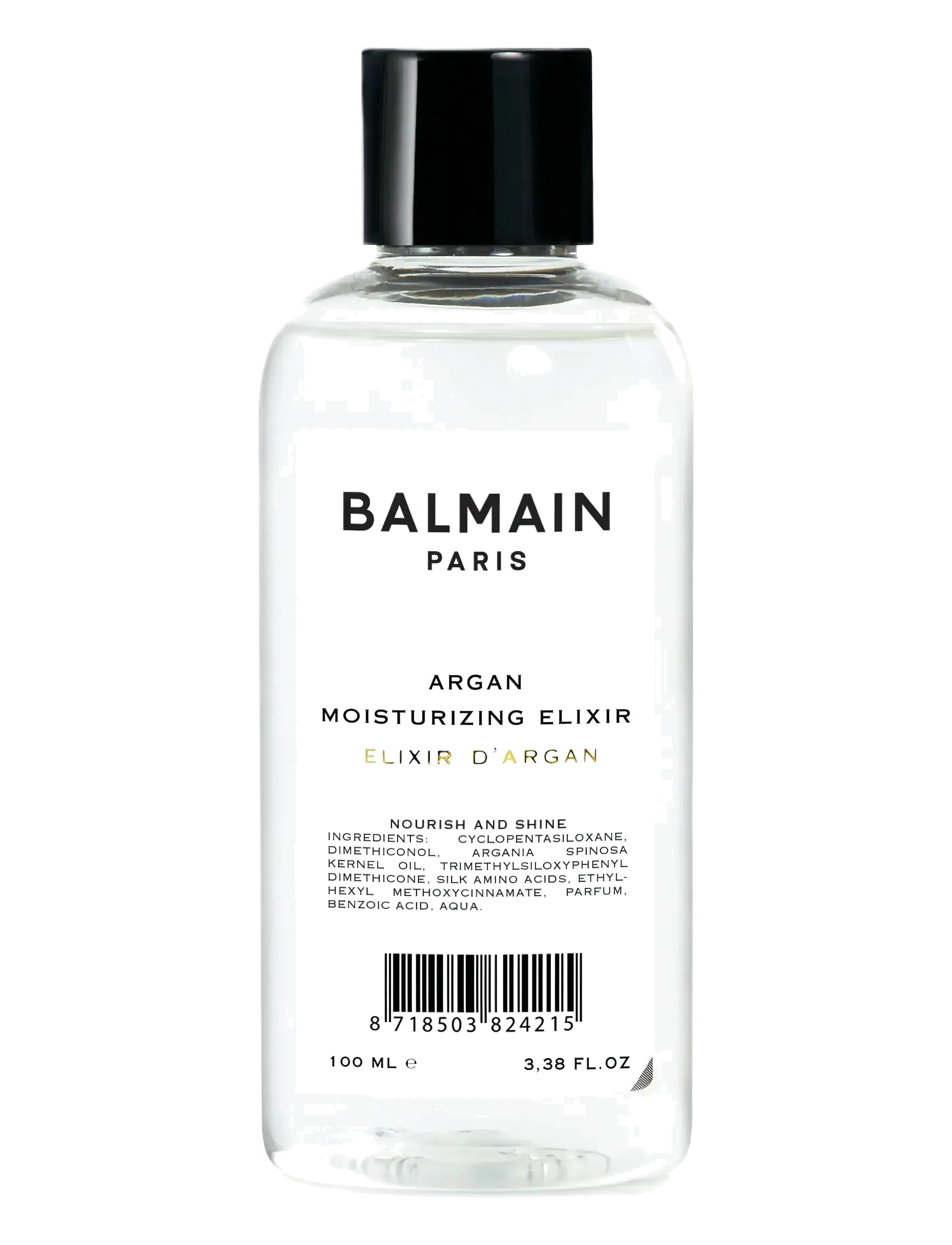 Balmain Hair Couture Argan Moisturizing Elixer 100ml - App deal - 1013 / clear
