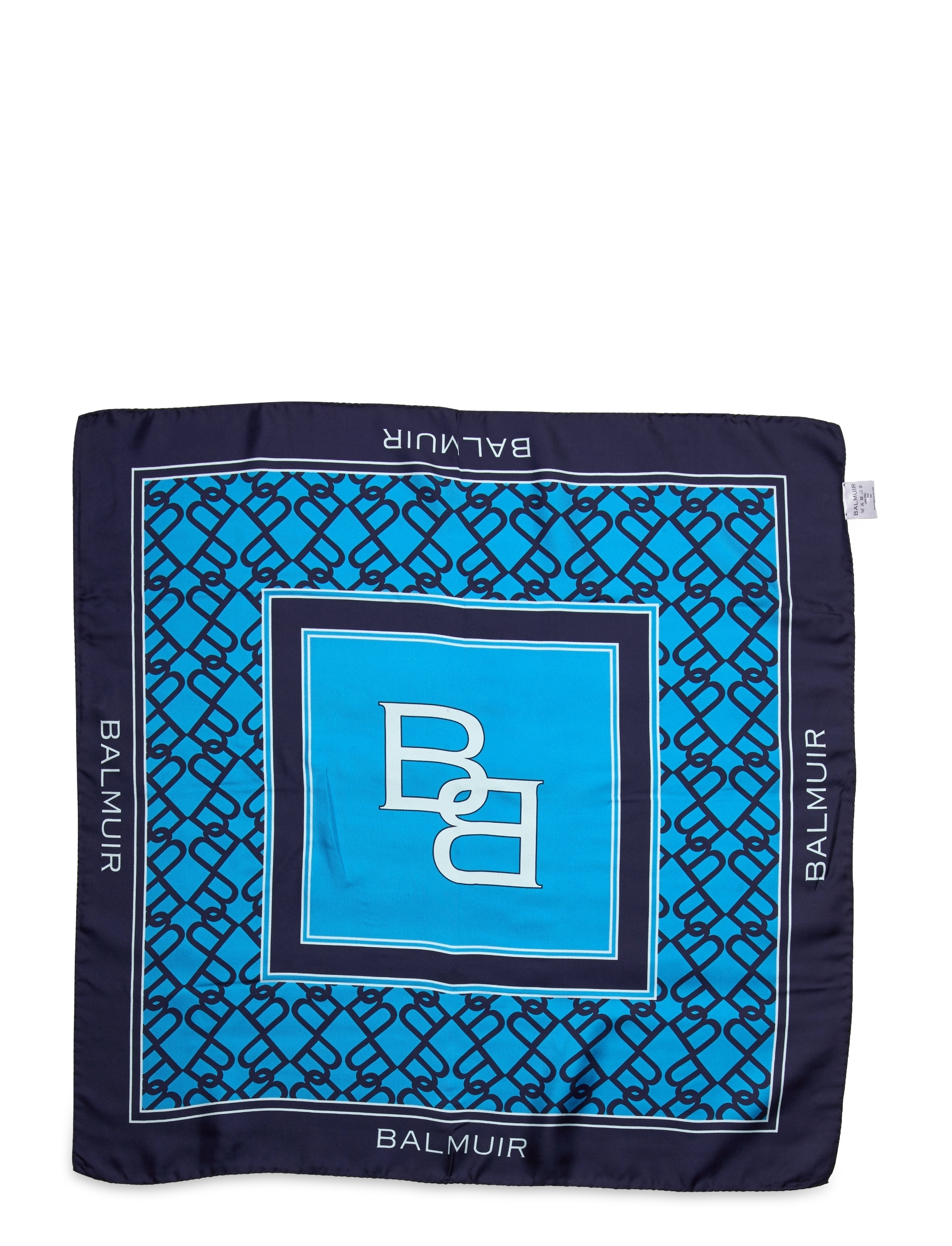 Balmuir - Shayla silk scarf - blue navy - 2