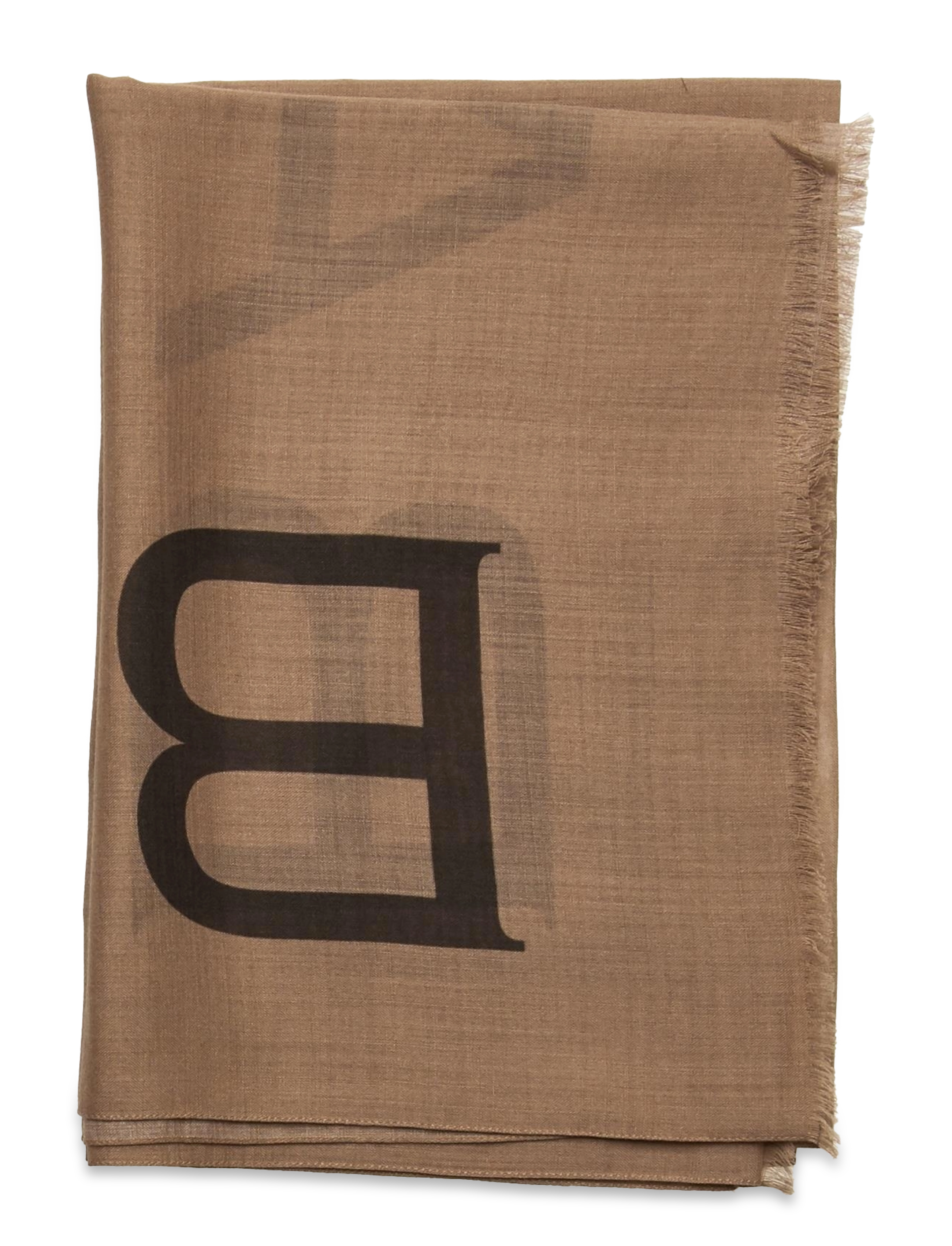 Balmuir - Hazel printed logo scarf - beige - 1