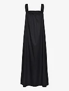 Cote d'Azur sleeveless dress - BLACK