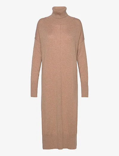 Beige Knitted Dresses – special offers for Women at