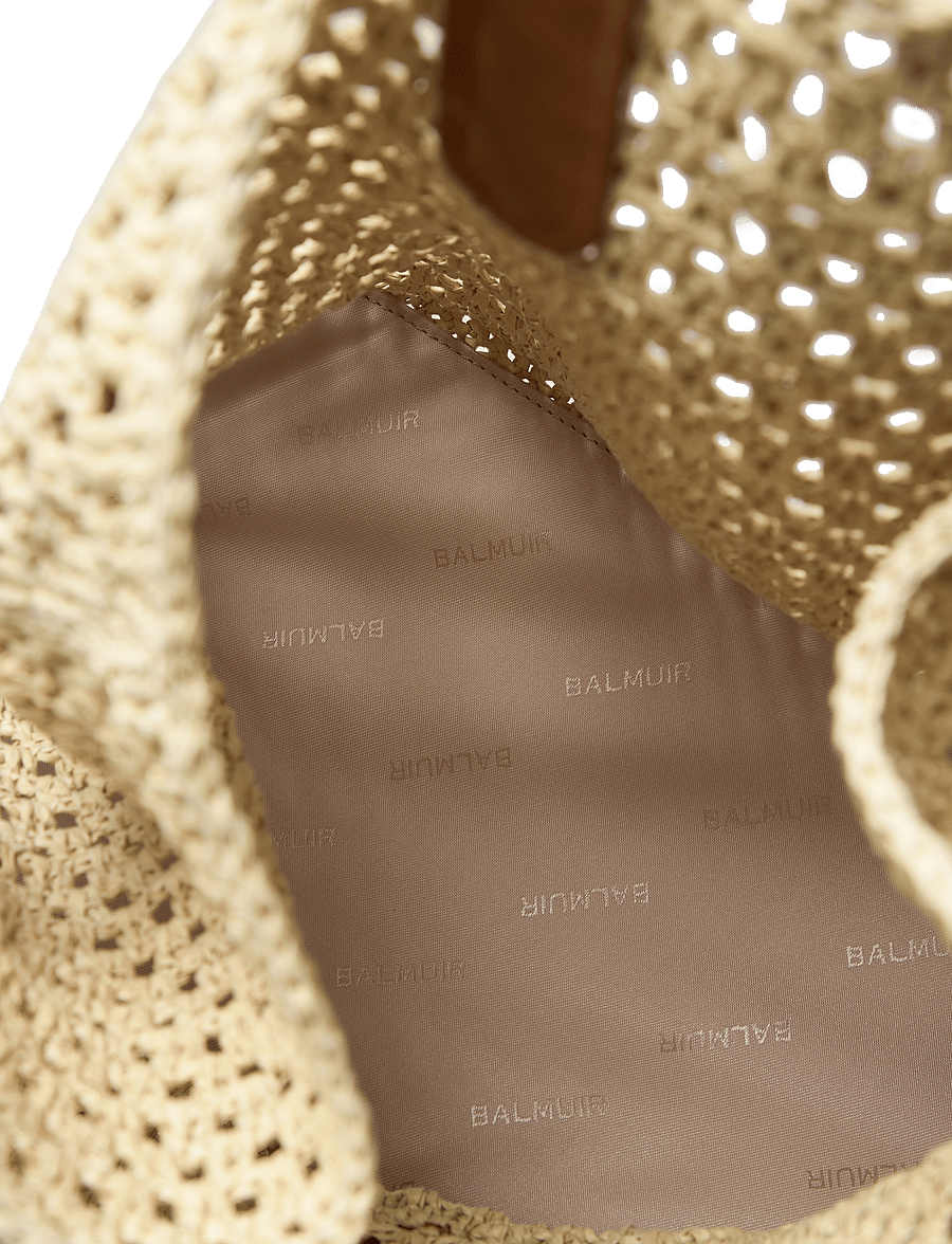 Balmuir - Marrakesh BB crochet tote - shopper - tan - 3