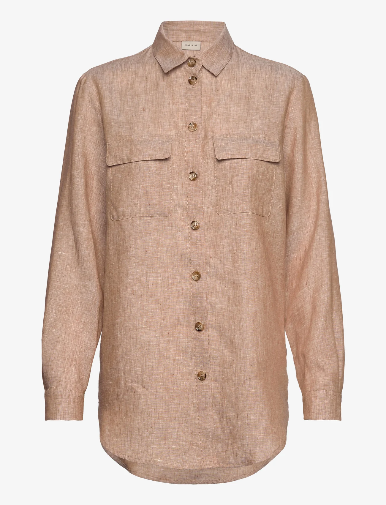 Balmuir - Sahara linen shirt - hørskjorter - desert sand - 0