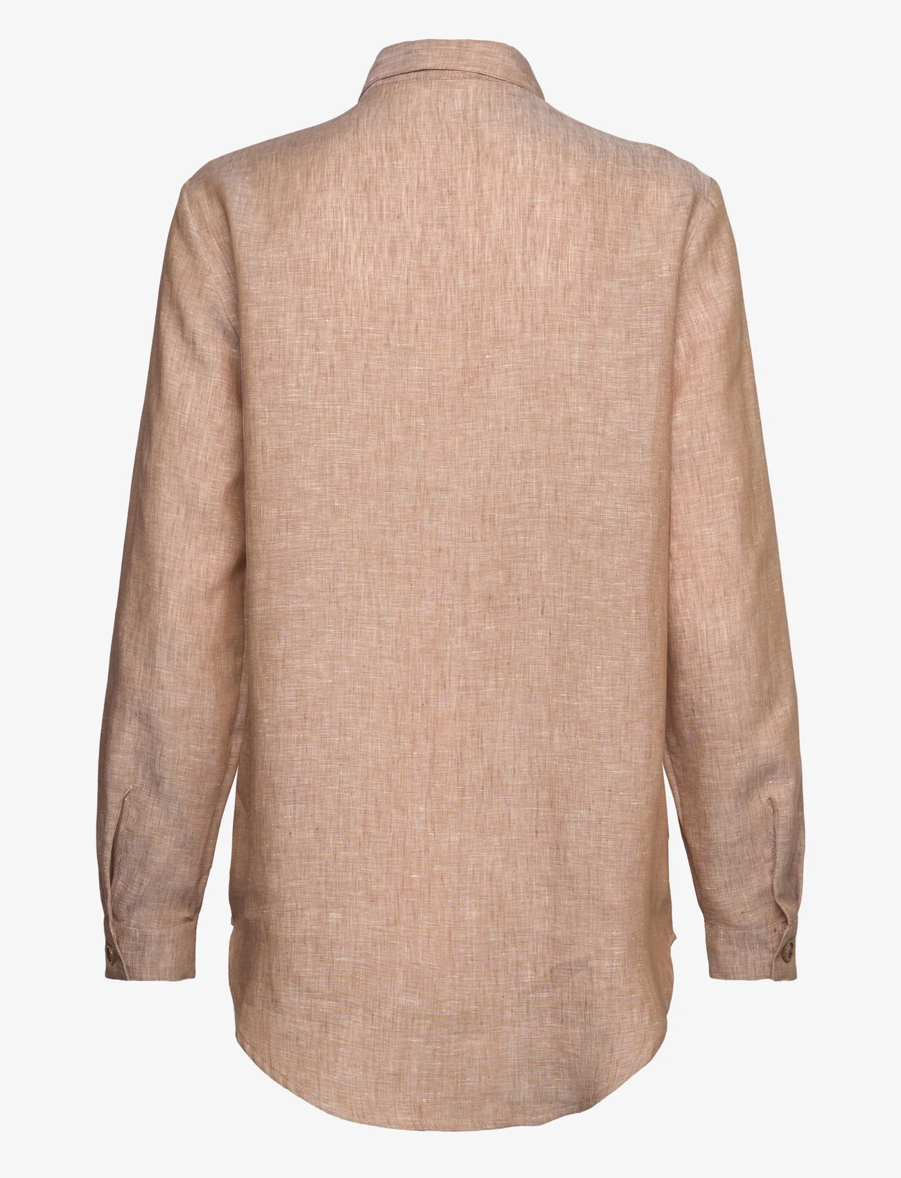 Balmuir - Sahara linen shirt - pellavakauluspaidat - desert sand - 1