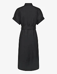 Balmuir - Sahara linen shirt dress - paitamekot - black - 1
