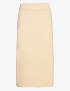 Macy long skirt - ALMOND