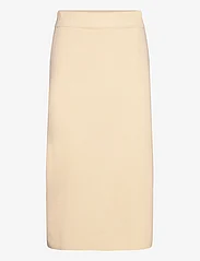 Balmuir - Macy long skirt - knitted skirts - almond - 0