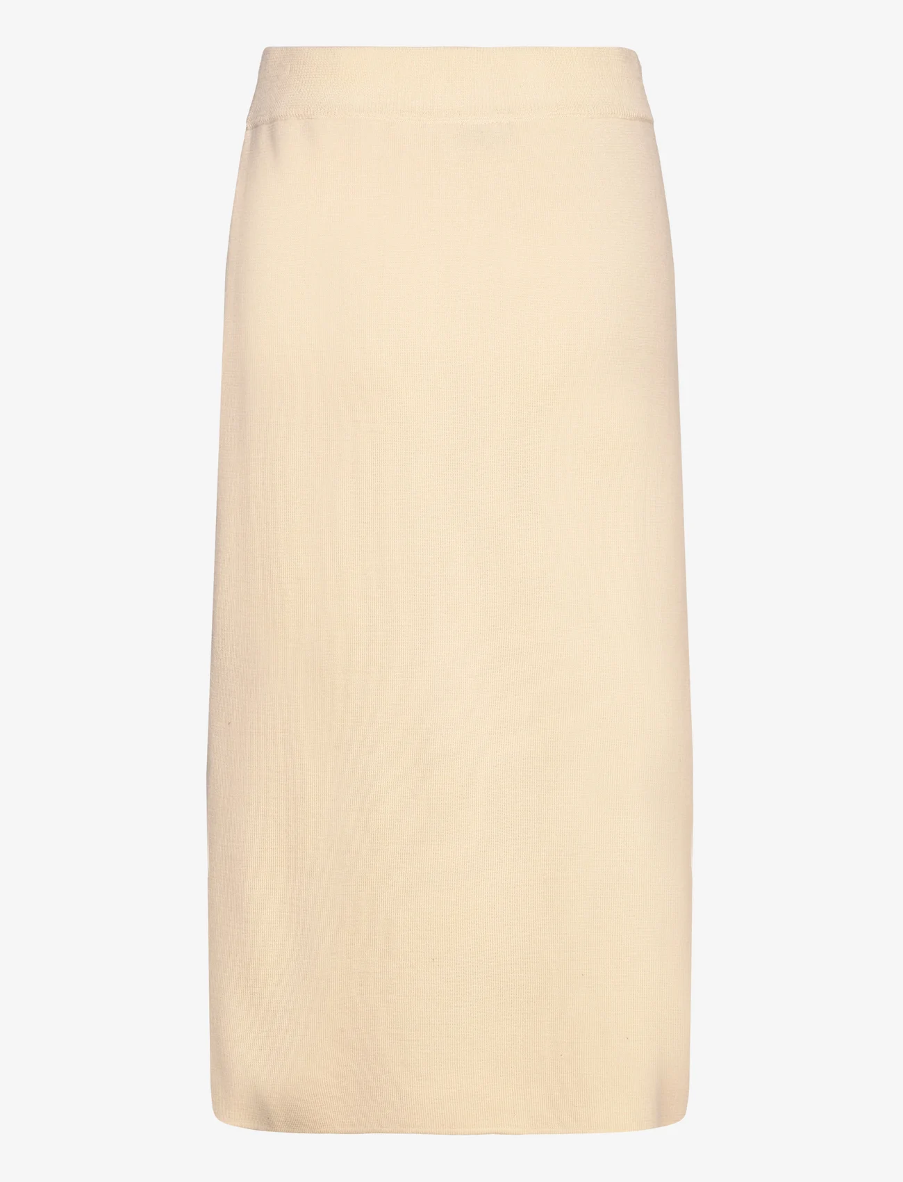 Balmuir - Macy long skirt - knitted skirts - almond - 1