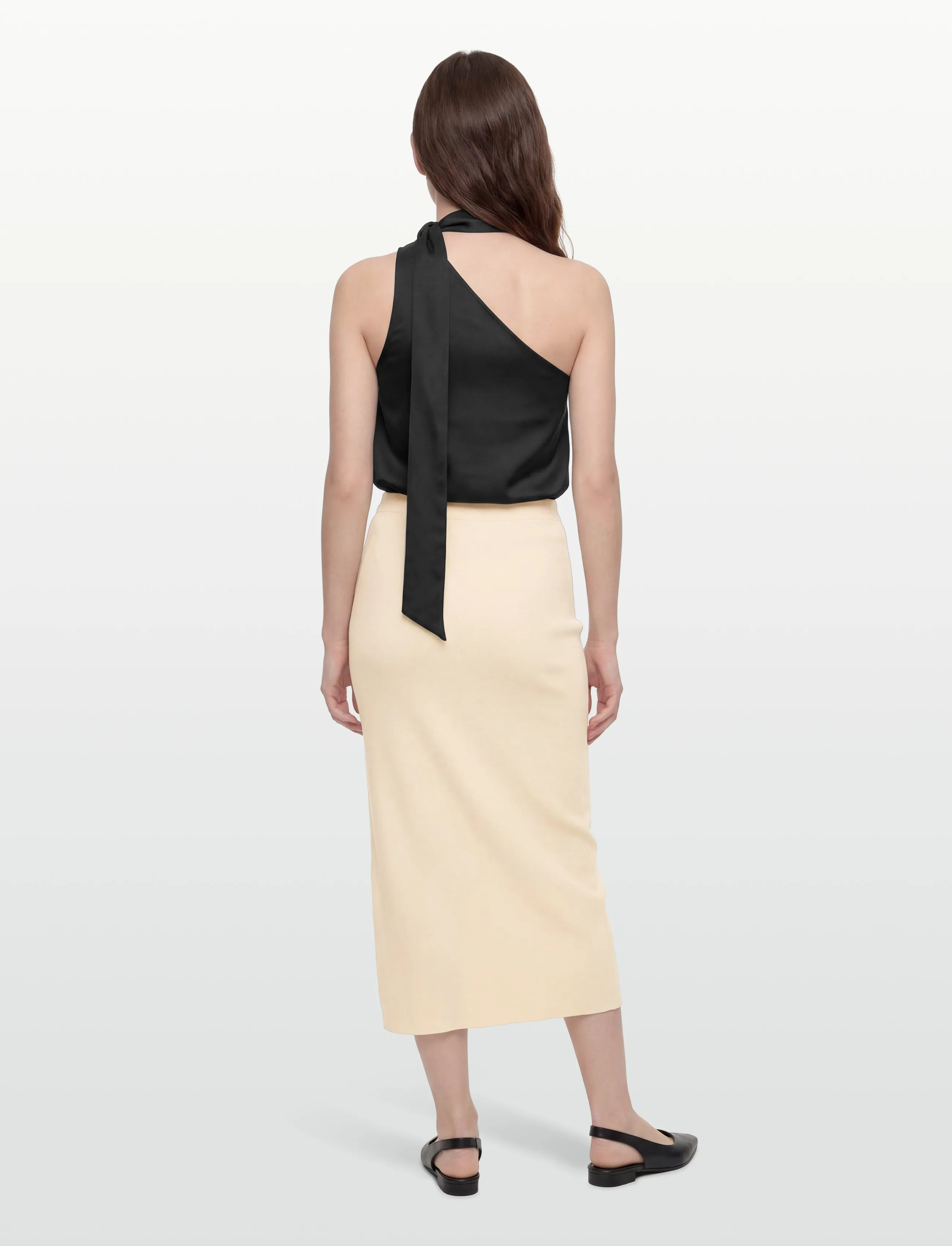 Balmuir - RIVIERE KNIT SKIRT - prjónapils - powder - 4