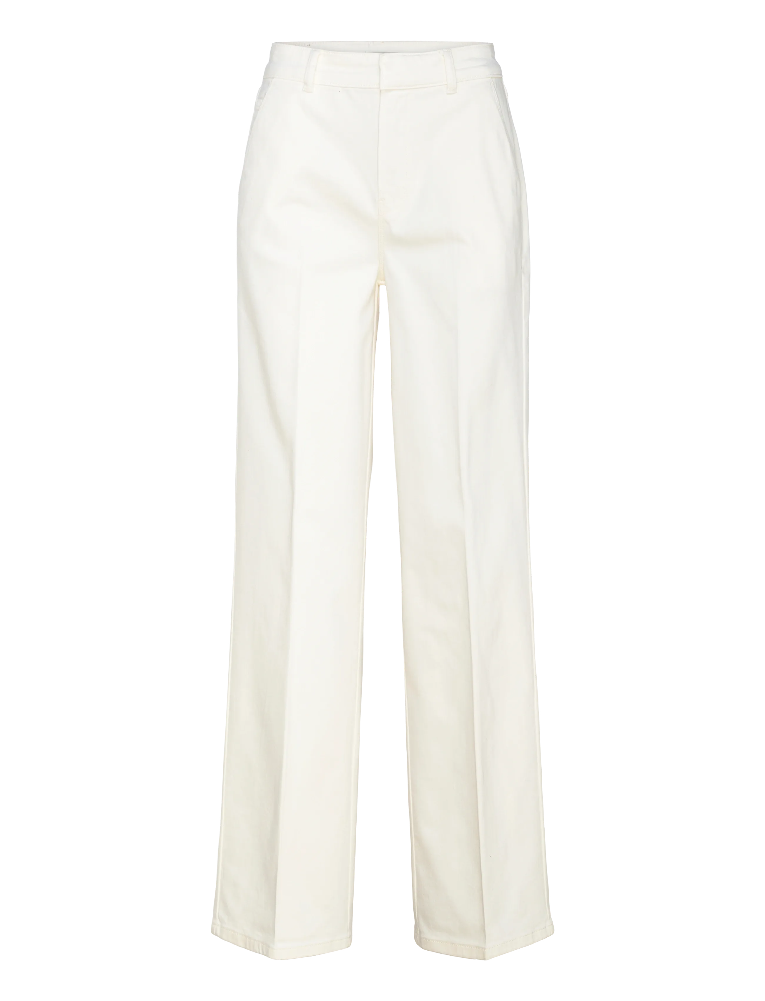 Balmuir Torino Jeans, Kvinder, Vide Ben Jeans, Cream, Str: 34