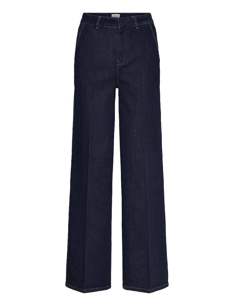 Balmuir - TORINO JEANS - hosen mit weitem bein - dark blue - 0