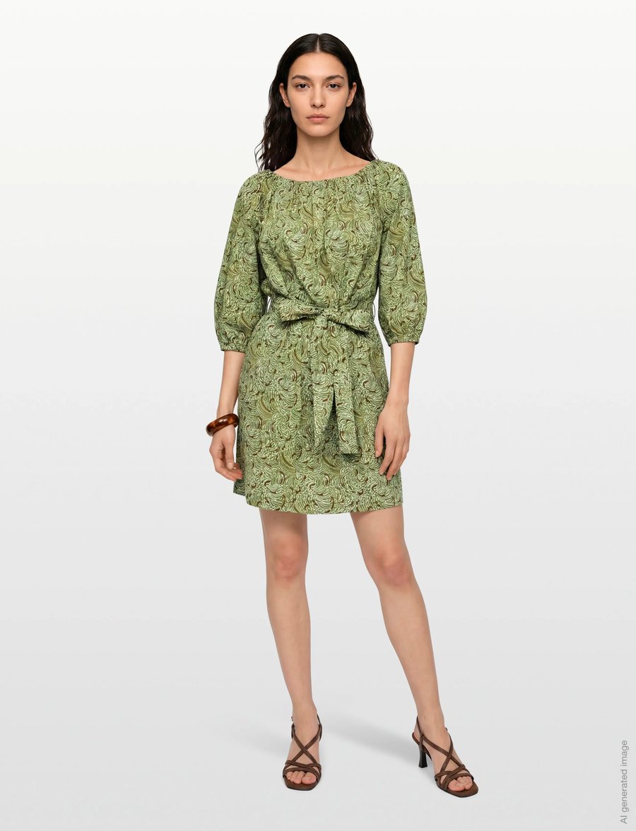 Balmuir - AMARONI DRESS - sommerkleider - green - 0