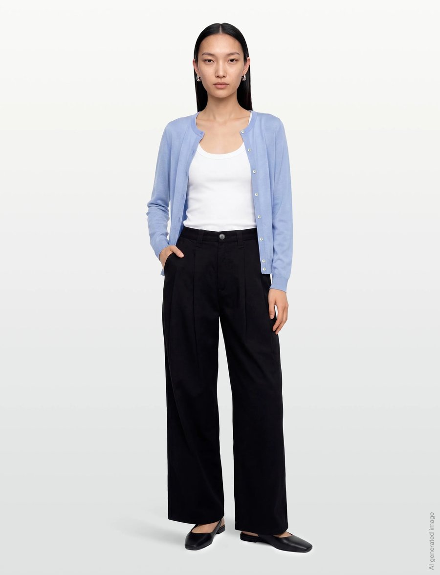 Balmuir - BELLUNO CARDIGAN - gebreide vesten - sky blue - 0