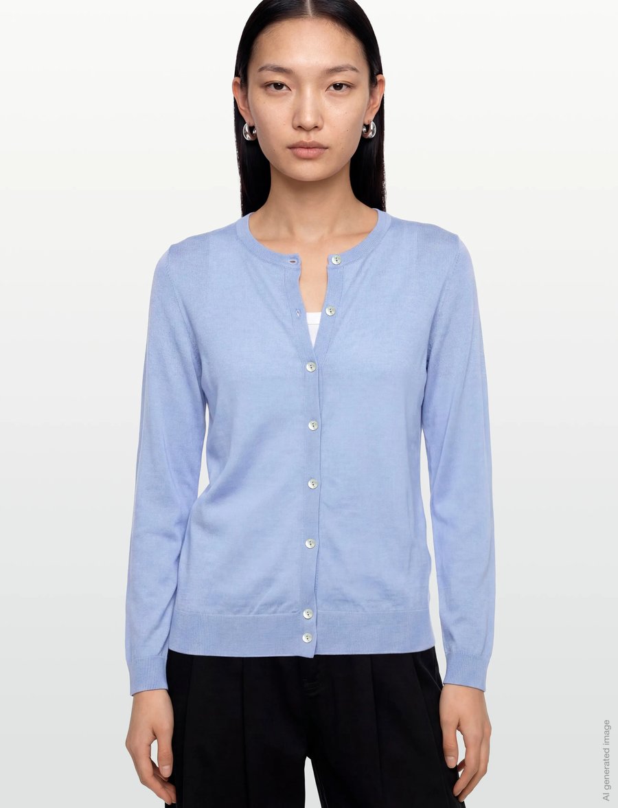 Balmuir - BELLUNO CARDIGAN - gebreide vesten - sky blue - 3