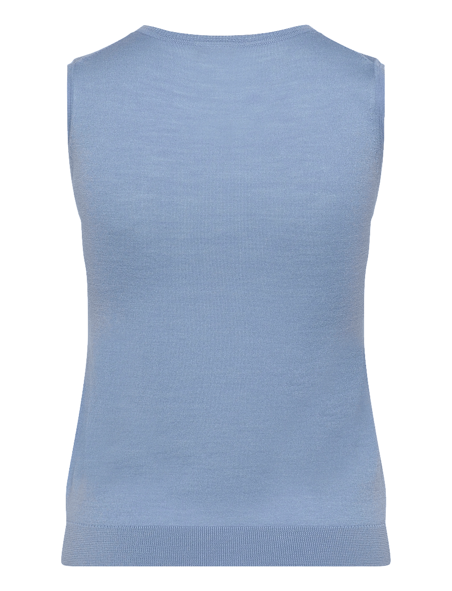 Balmuir - BLERA KNIT VEST - vestes tricot - sky blue - 1