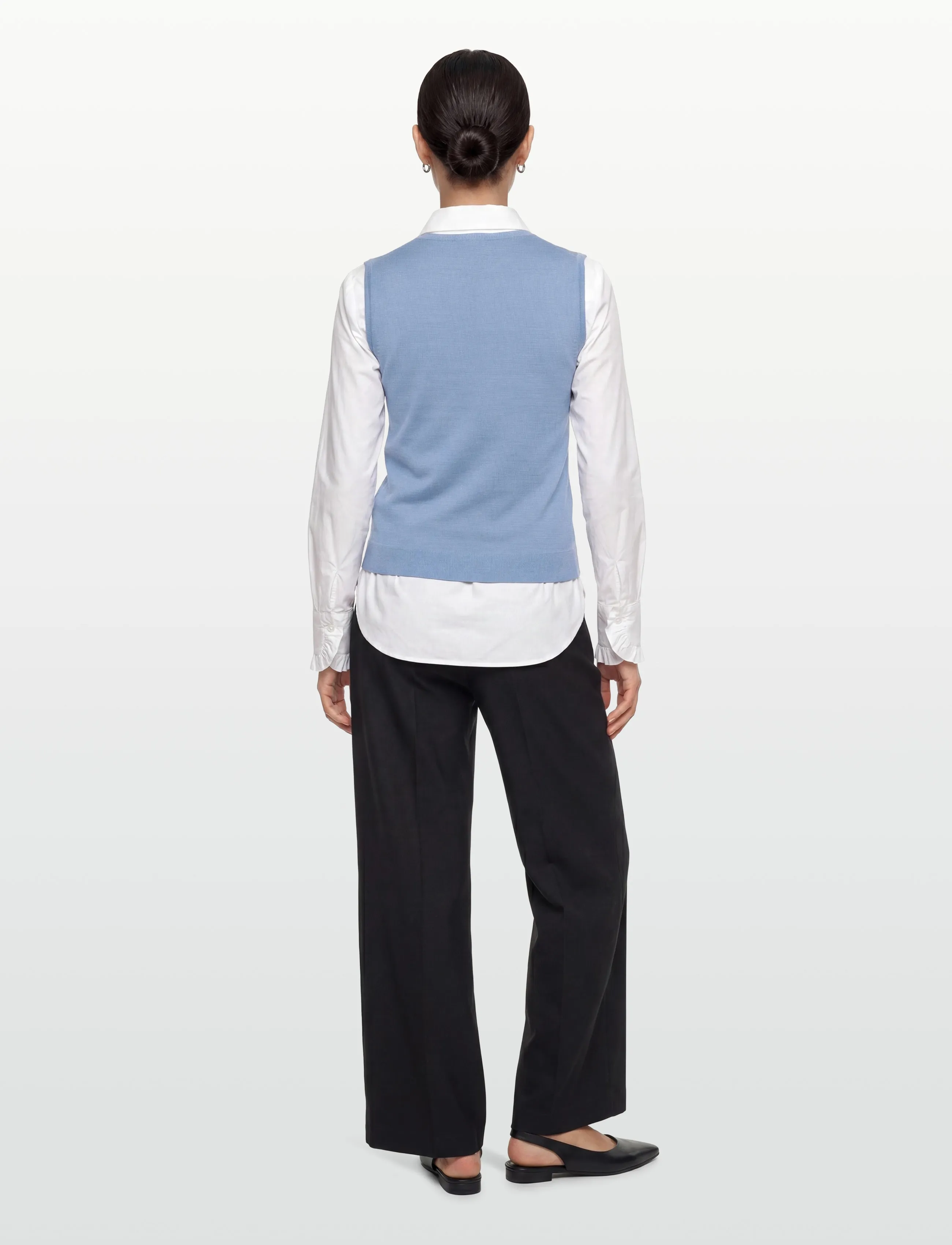 Balmuir - BLERA KNIT VEST - strikveste - sky blue - 4