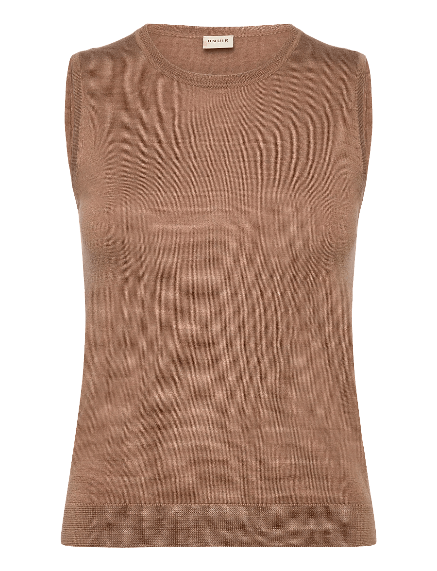 Balmuir - BLERA KNIT VEST - strickwesten - stone - 0