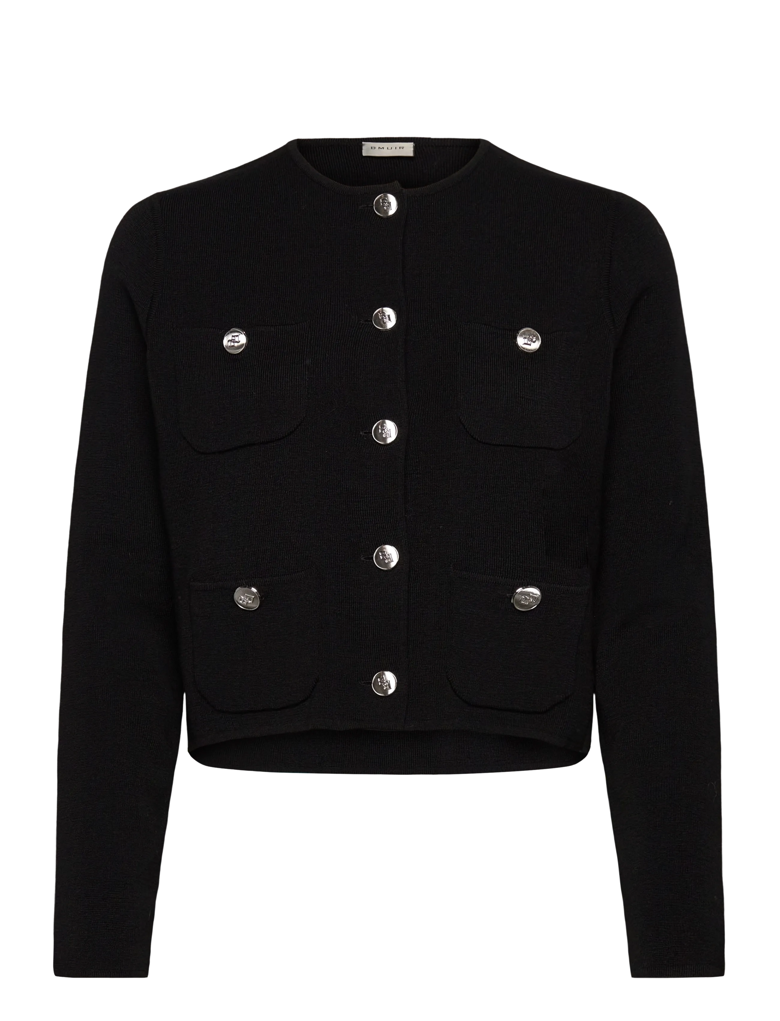 Balmuir Milano Cardigan, Kvinder, Milano Cardigan, Sort, Str: XS