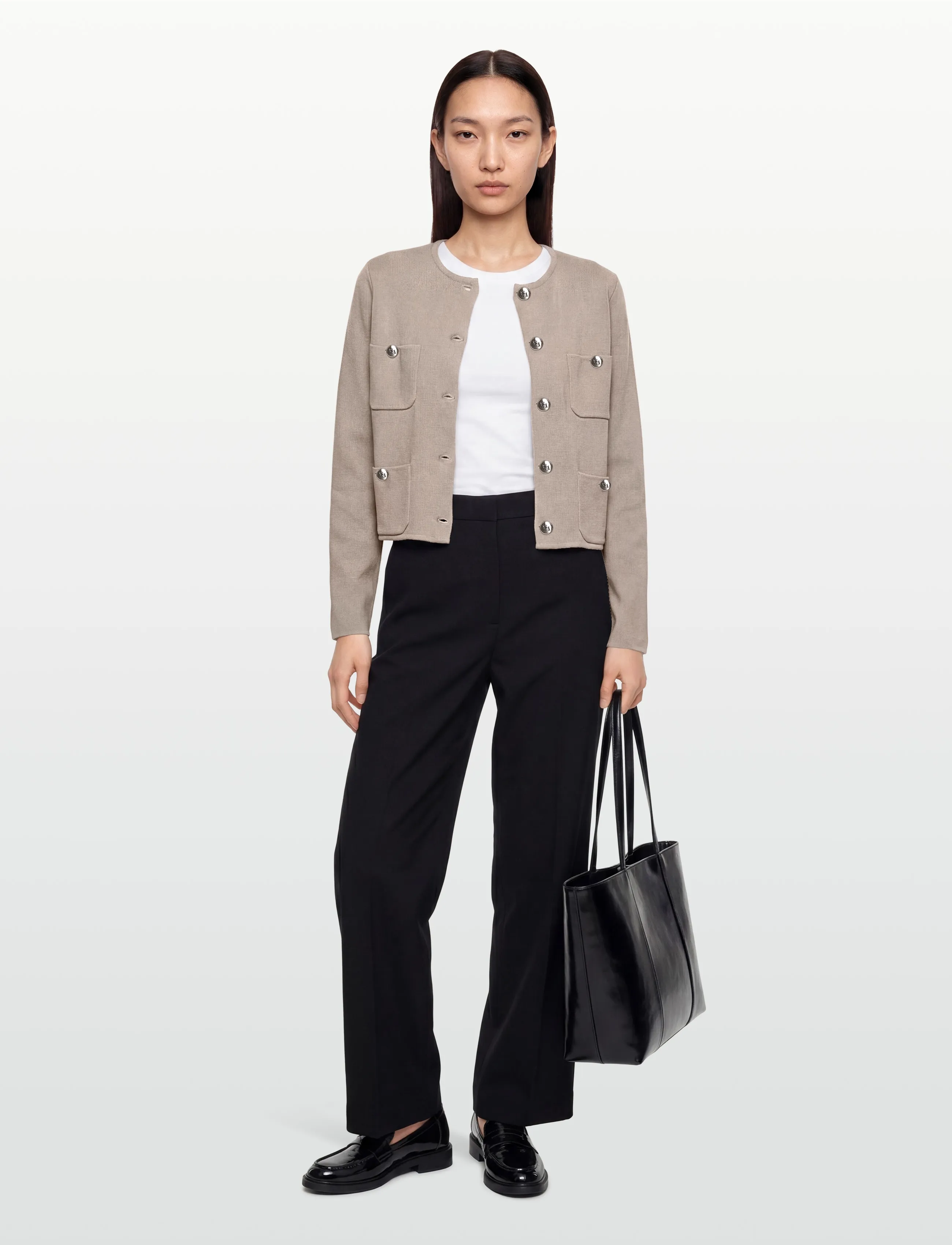 Balmuir Milano Cardigan, Kvinder, Milano Cardigan, Beige, Str: XS
