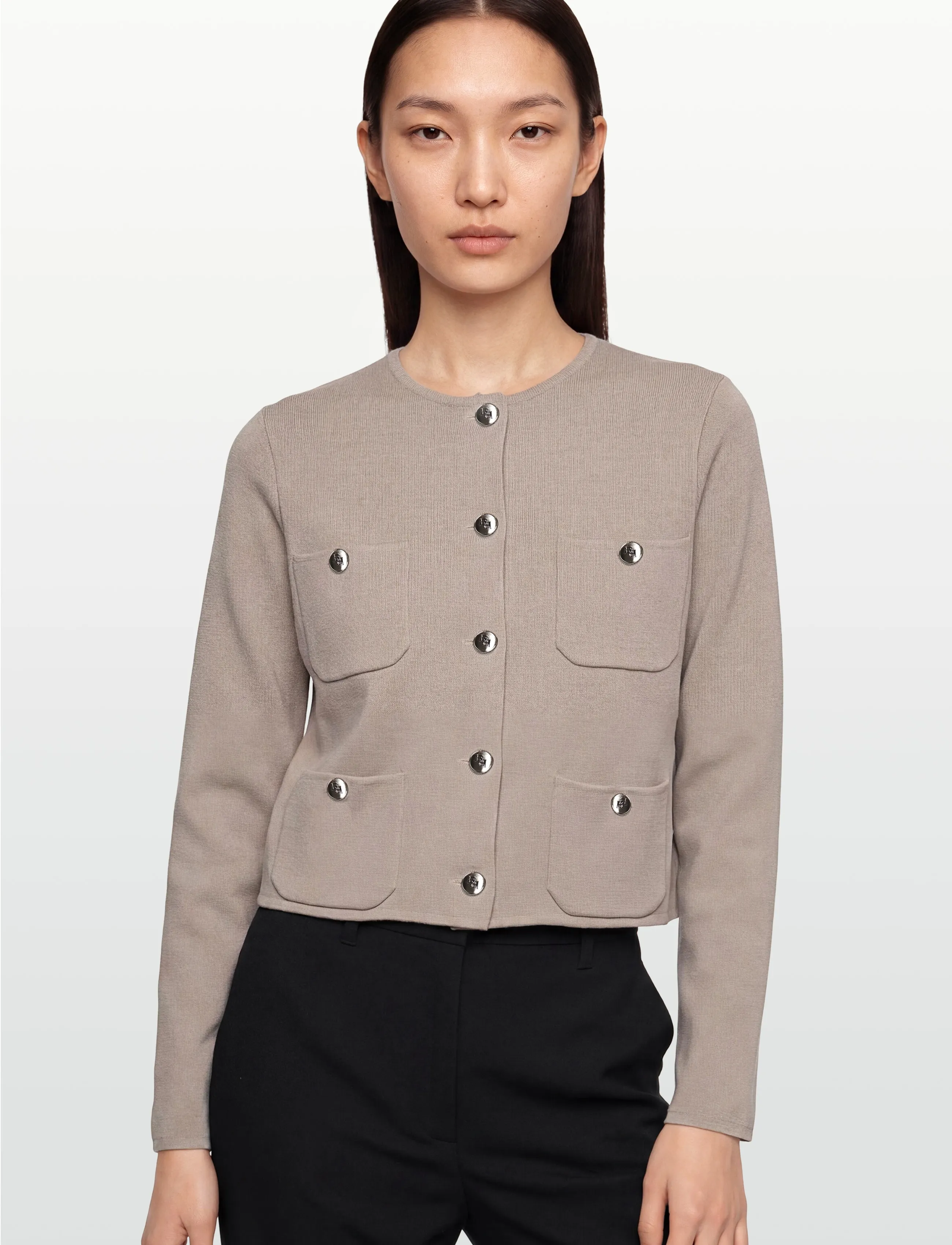 Balmuir - MILANO CARDIGAN - strickjacken - stone - 3