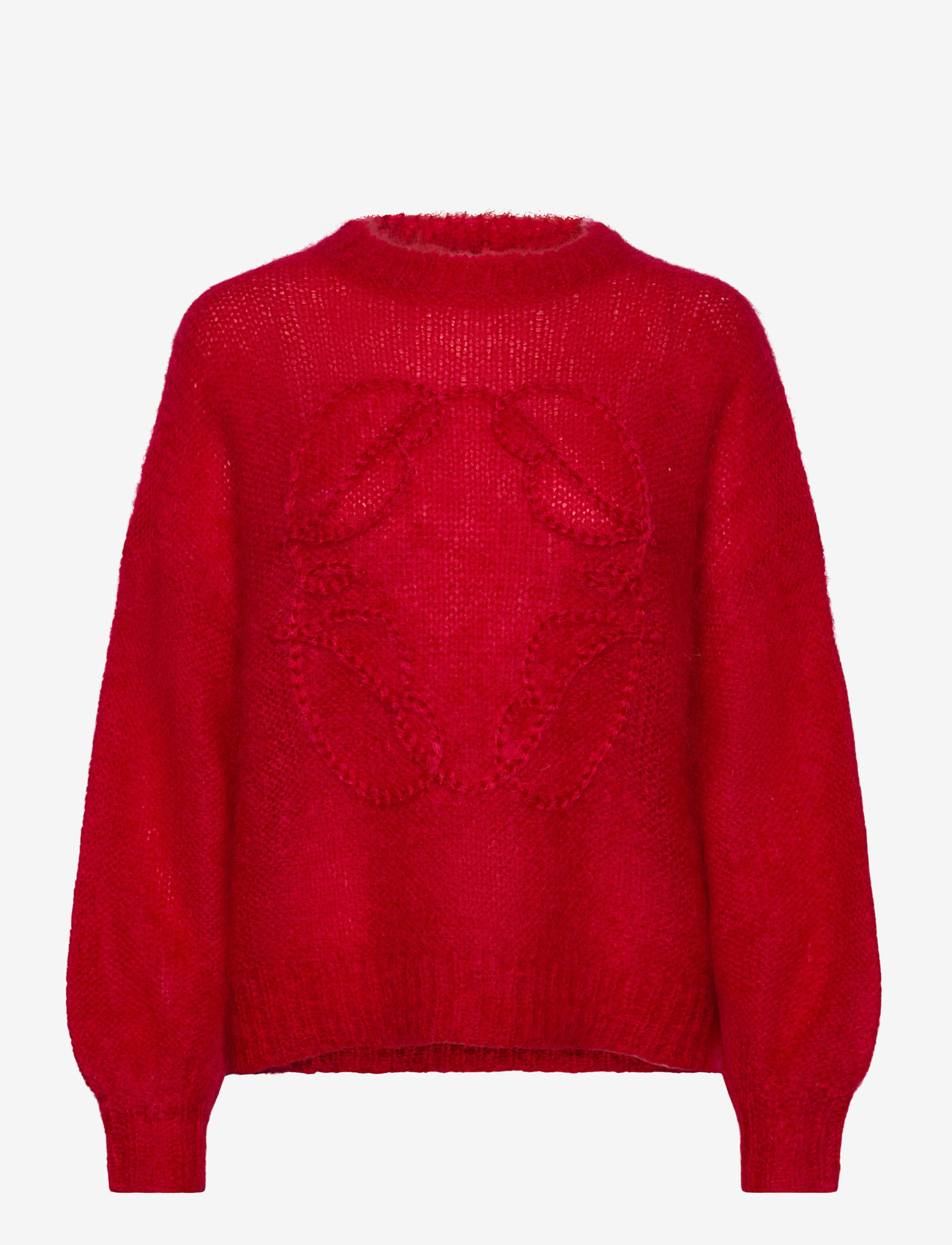 Balmuir - Fontaine sweater - stickade tröjor - lipstick red - 0