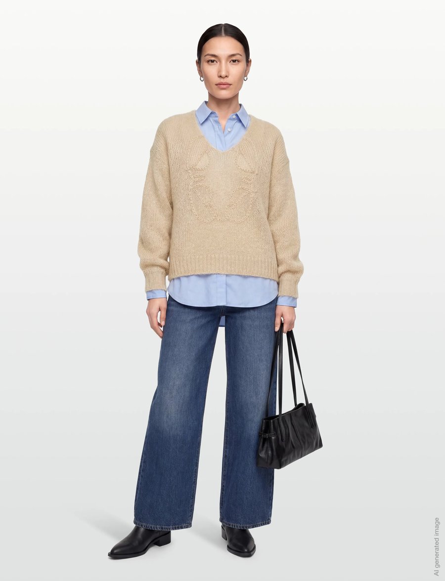 Balmuir - FORINO SWEATER - pullover - powder - 0