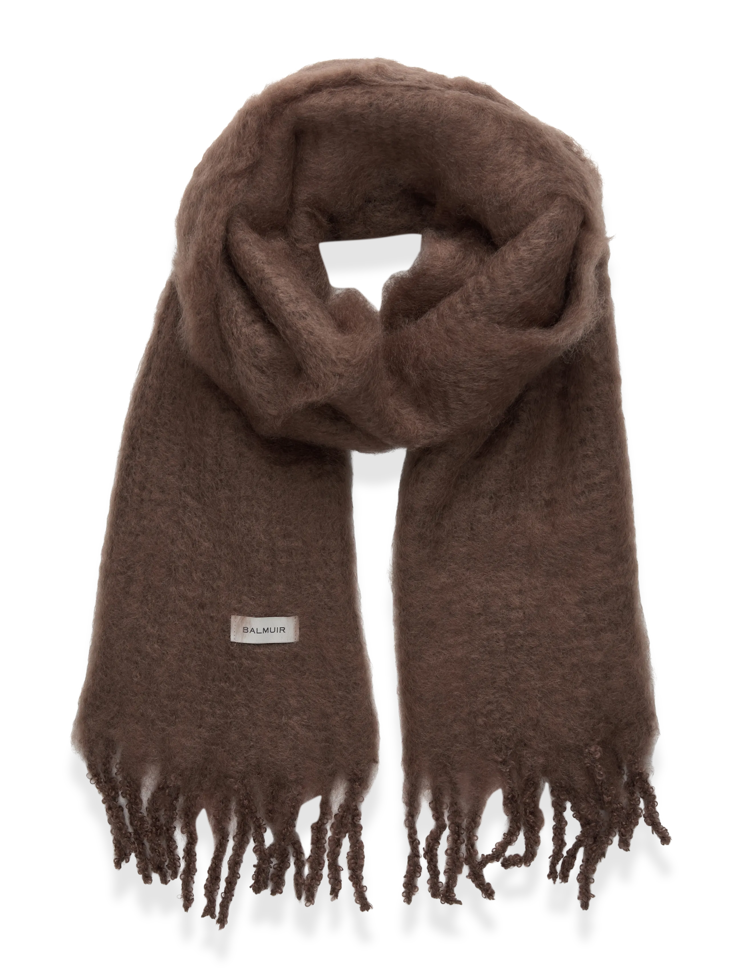 Balmuir Aurora Scarf - Balmuir - COFFEE / brown