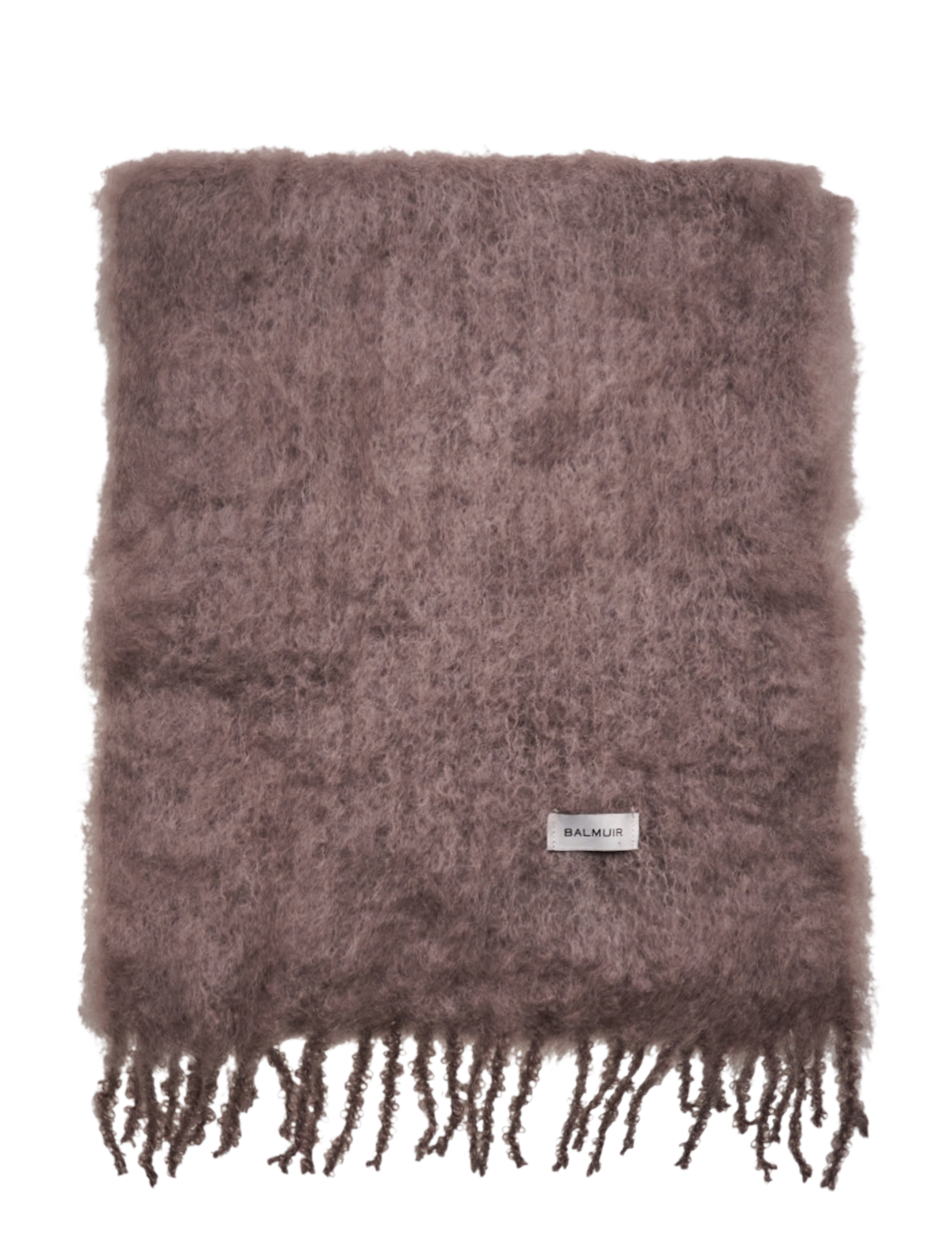Balmuir - Aurora kid mohair scarf - accessoarer - smoke - 1