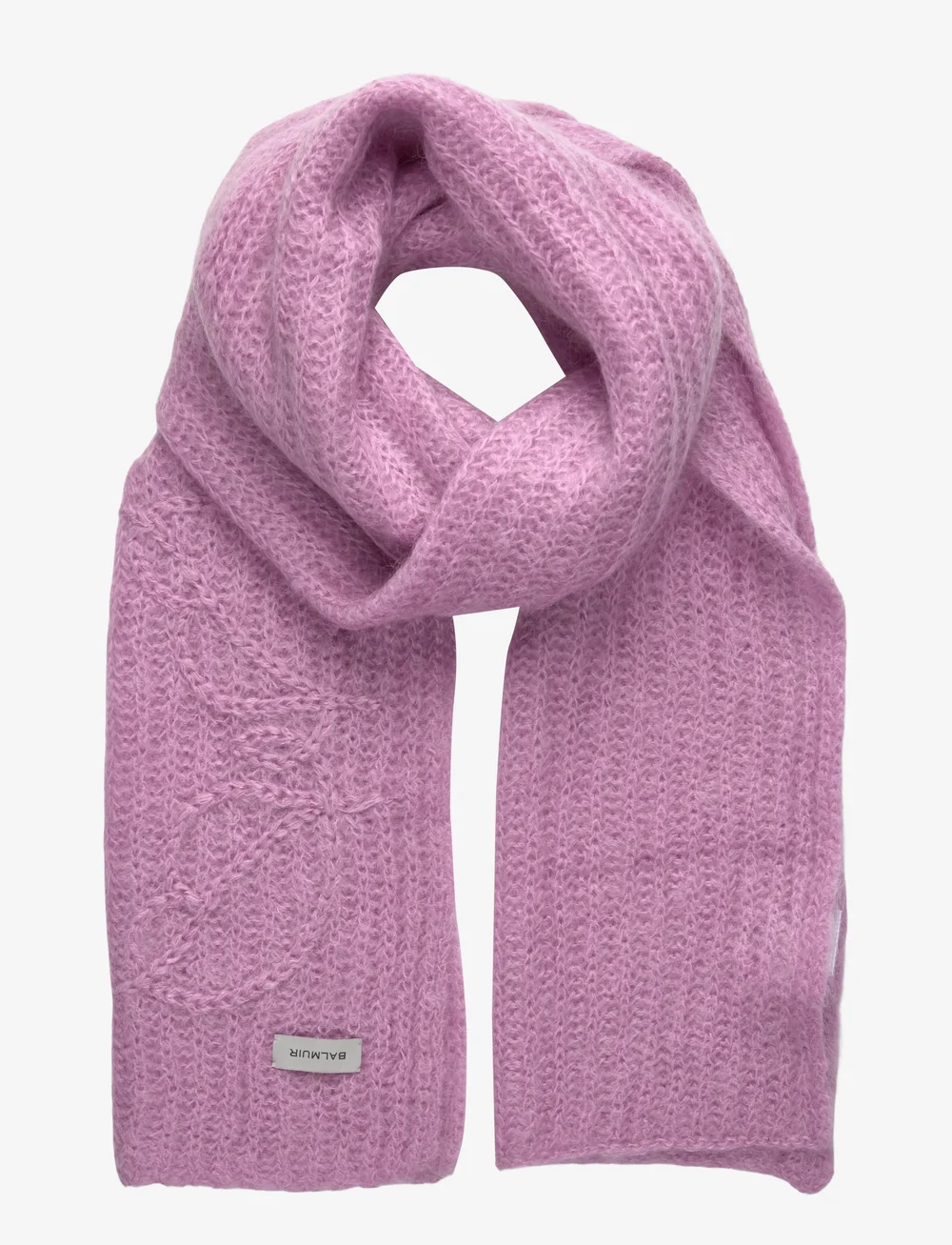 Balmuir - Fontaine scarf - halstørklæder - cool pink - 0