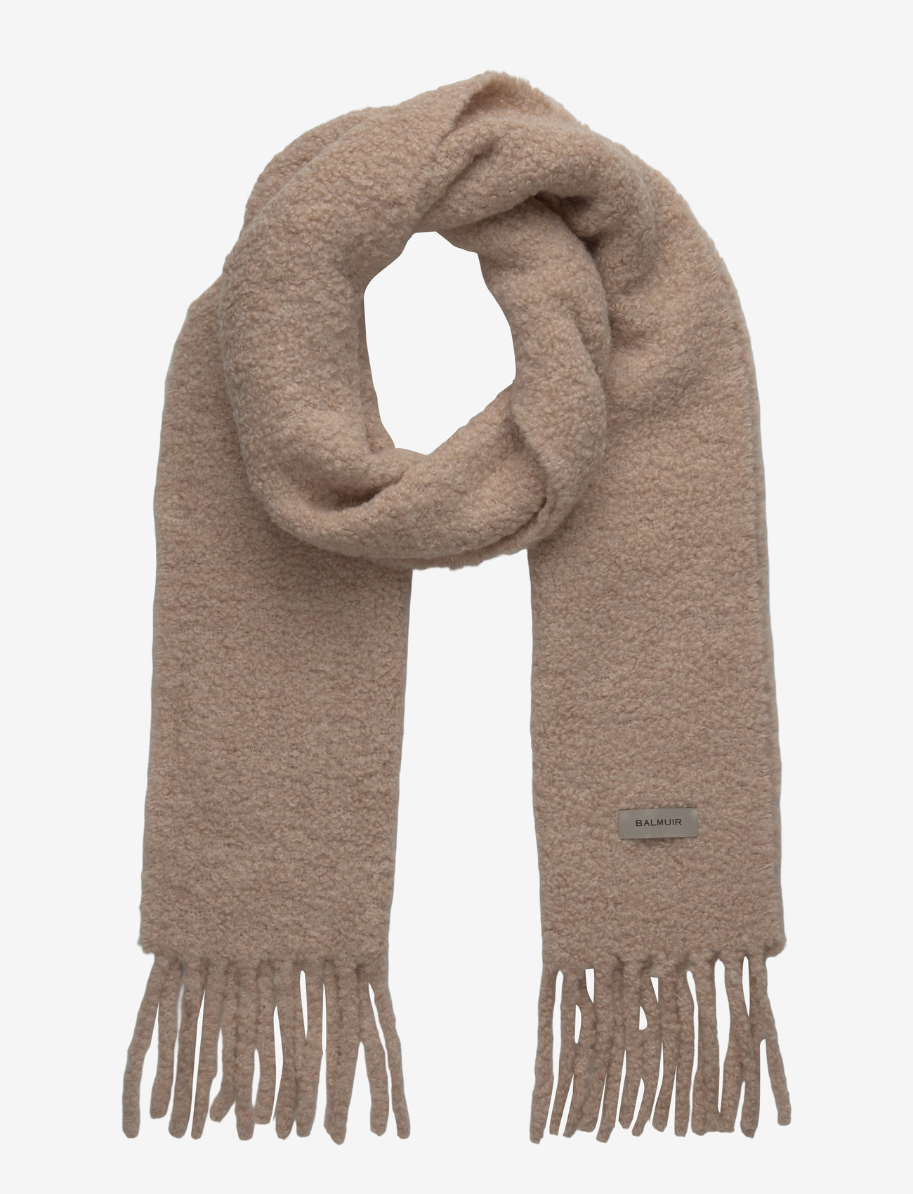Balmuir - Biella boucle scarf - winter scarves - almond - 0