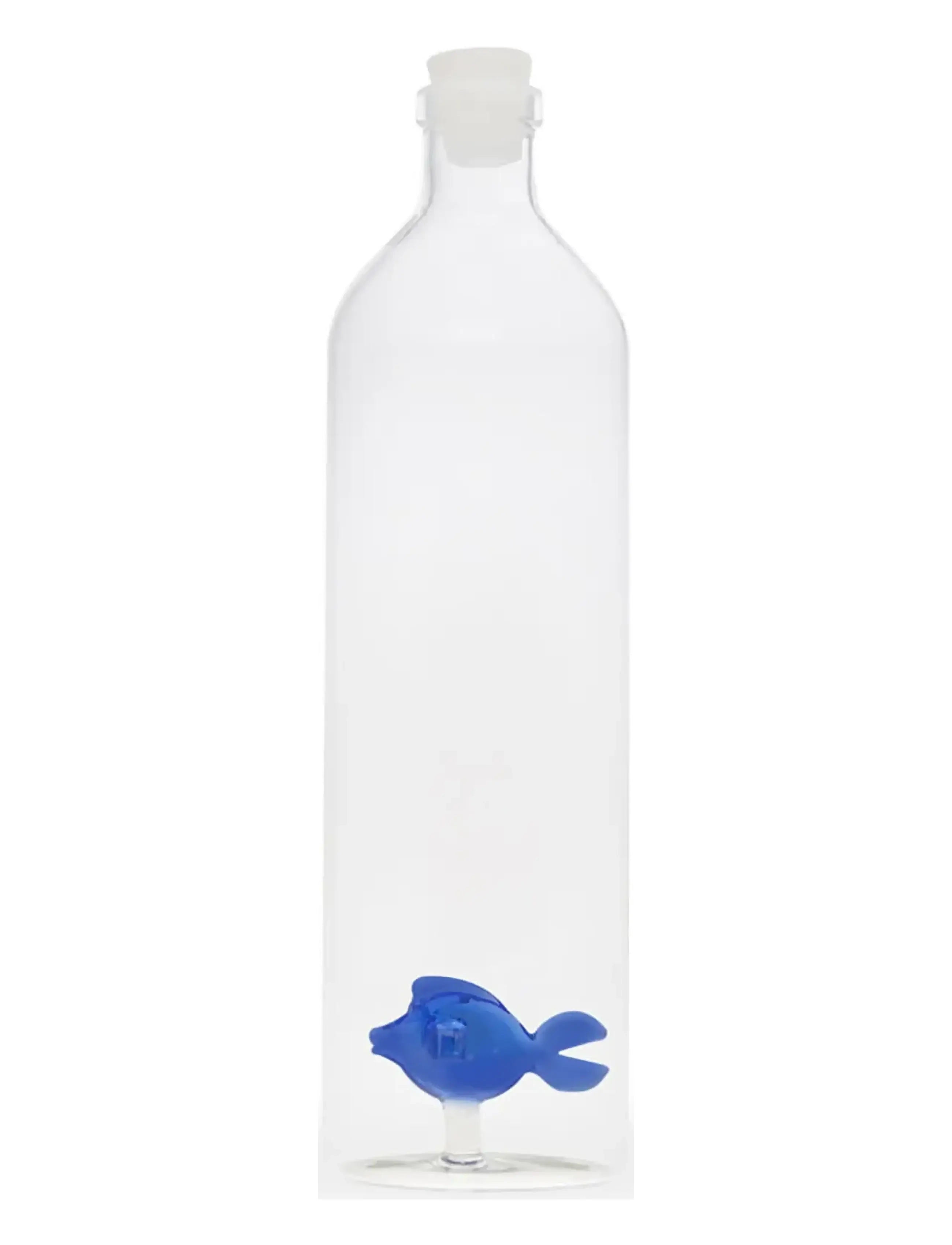 BALVI Flaske Atlantis, Blå Fisk 1,2L, Borosilikatglas Blau FISH - 1.2 L - Unisex