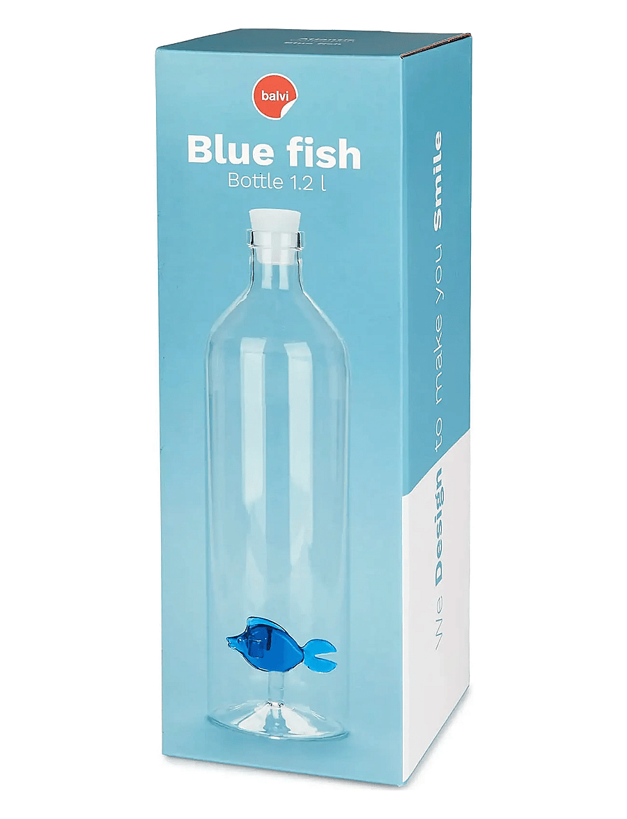 Balvi - Bottle Atlantis - veekannud - blue fish - 2
