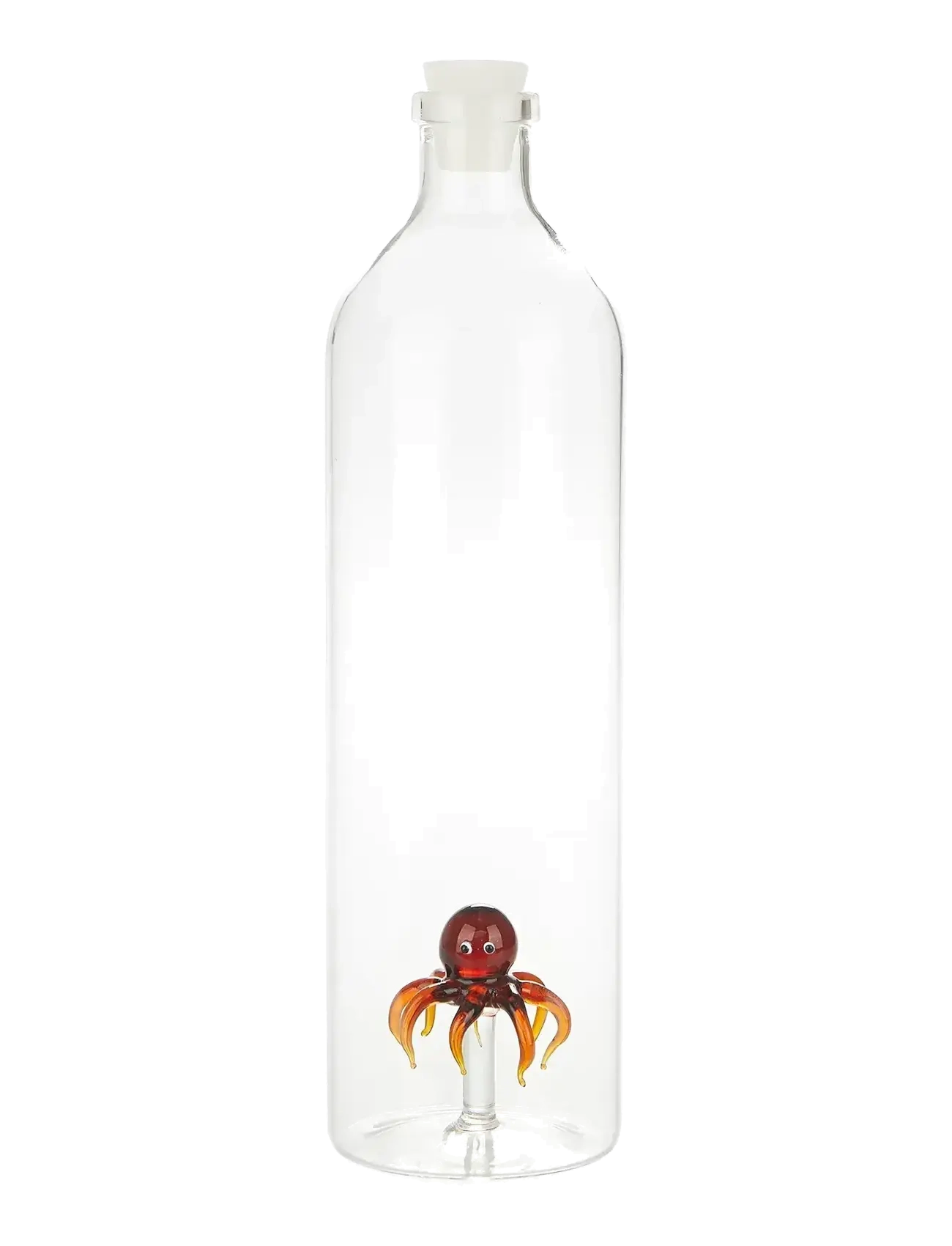 Balvi Flaske Atlantis, Blæksprutte 1,2l, Borosilikatglas - Borddækning - TRANSPARANT/ BROWN / clear