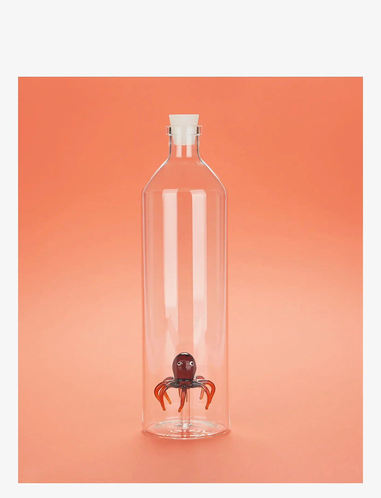 Balvi - Bottle Atlantis, Octopus 1.2l, Borosilicate glass - shop by price - transparant/ brown - 4