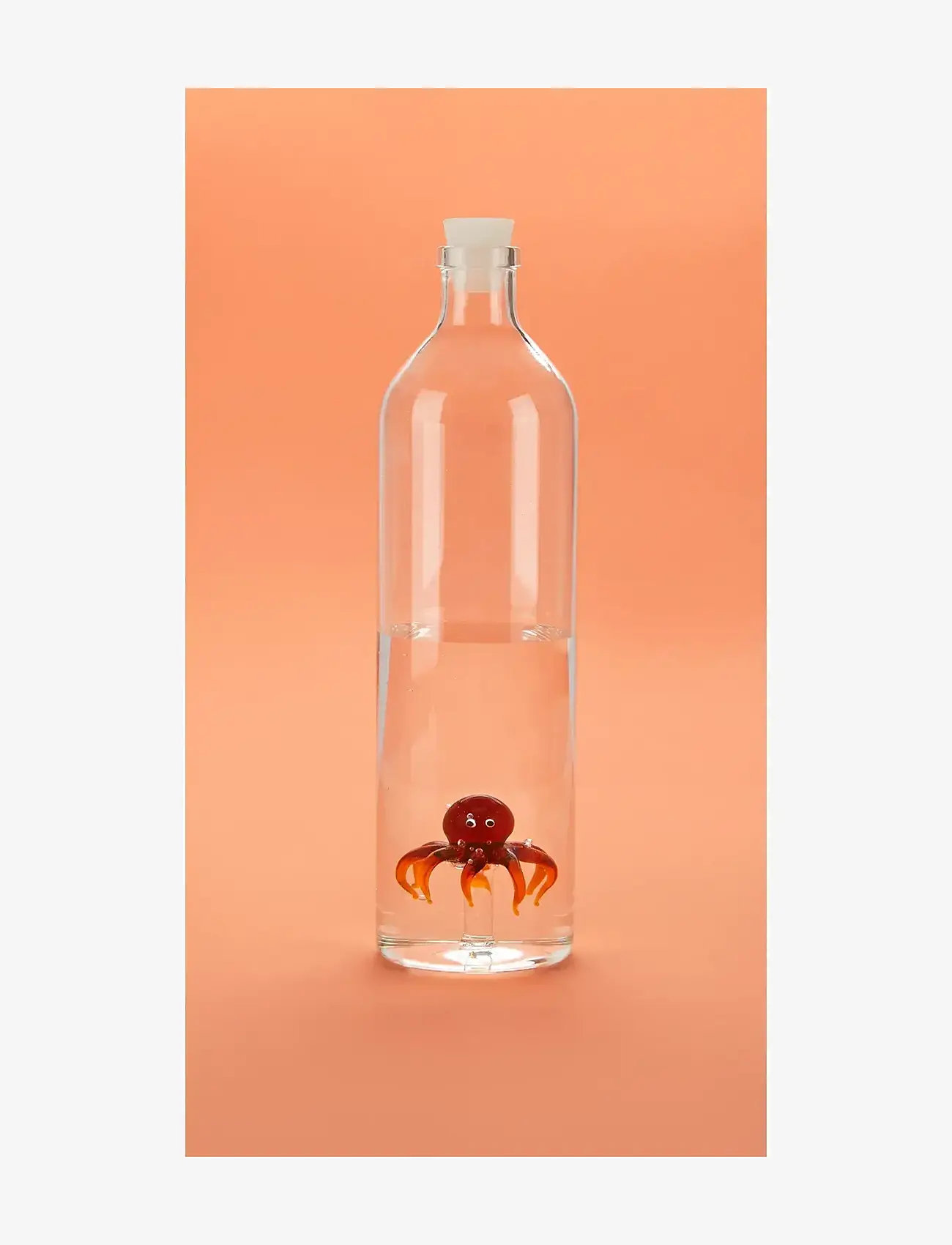 Balvi - Bottle Atlantis, Octopus 1.2l, Borosilicate glass - shop by price - transparant/ brown - 5