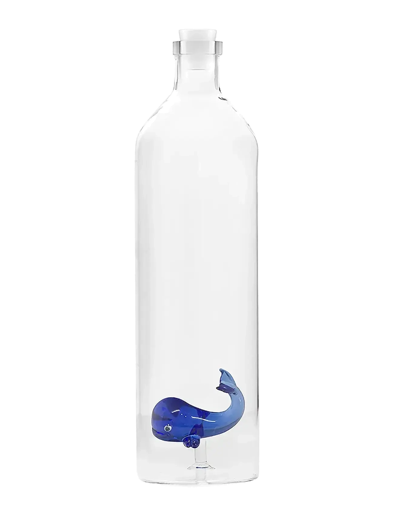 BALVI Flaske Atlantis, Blåhval, 1,2L, Borosilikatglas Blau WHALE - 1.2 L - Unisex