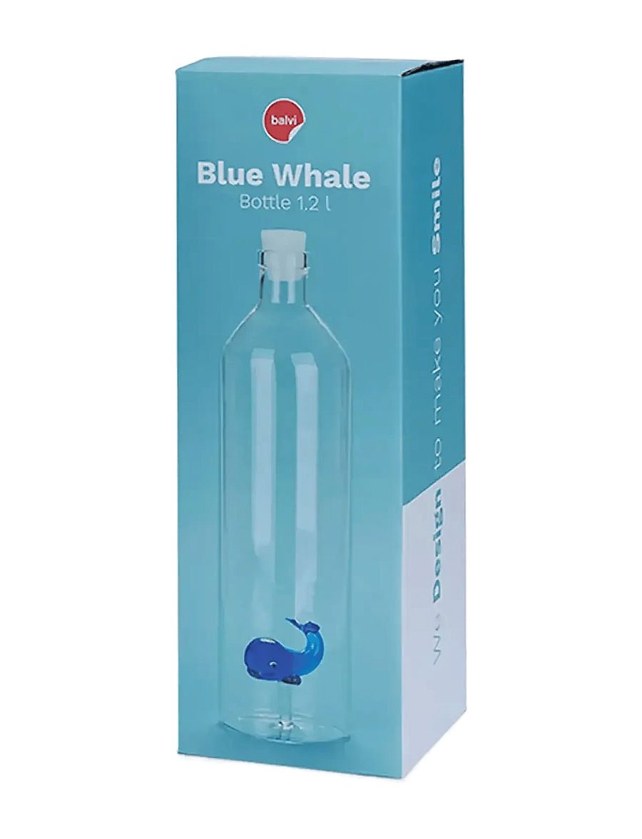 Balvi - Bottle Atlantis - veekannud - blue whale - 2