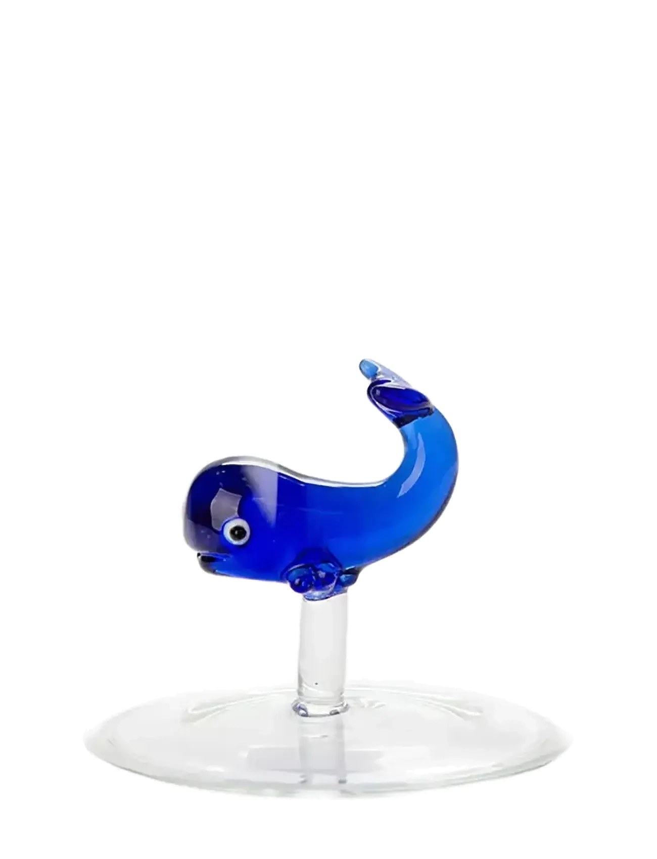 Balvi - Flaske Atlantis, Blåhval, 1,2l, Borosilikatglas - vandkarafler - blue whale - 3
