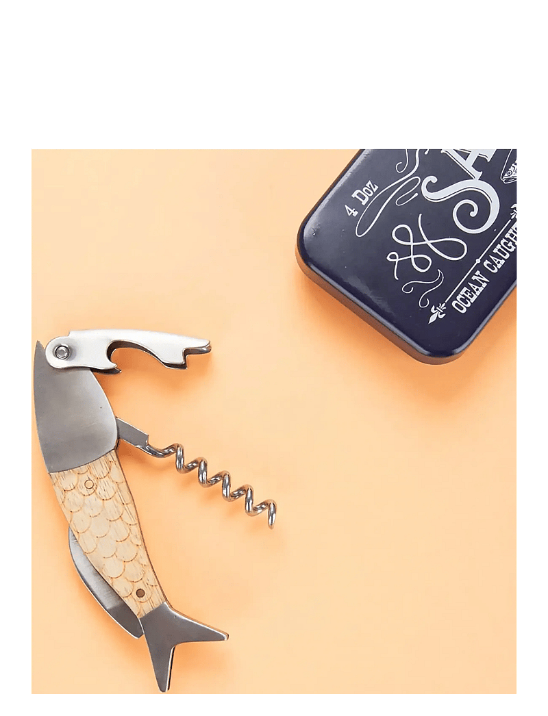 Balvi - Corkscrew, Wild Salmon, tin - nach preis einkaufen - navy - 3