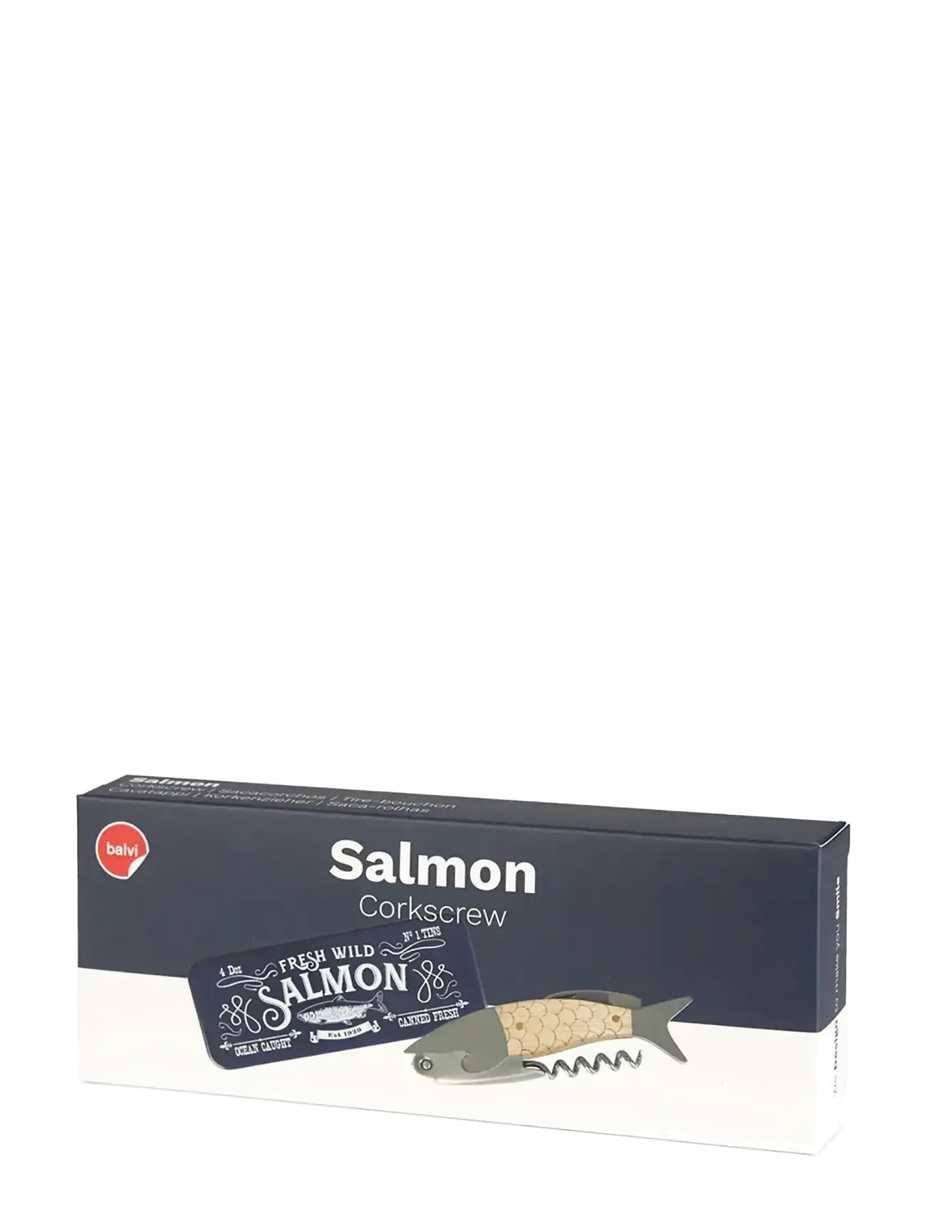 Balvi - Corkscrew, Wild Salmon, tin - die niedrigsten preise - navy - 4