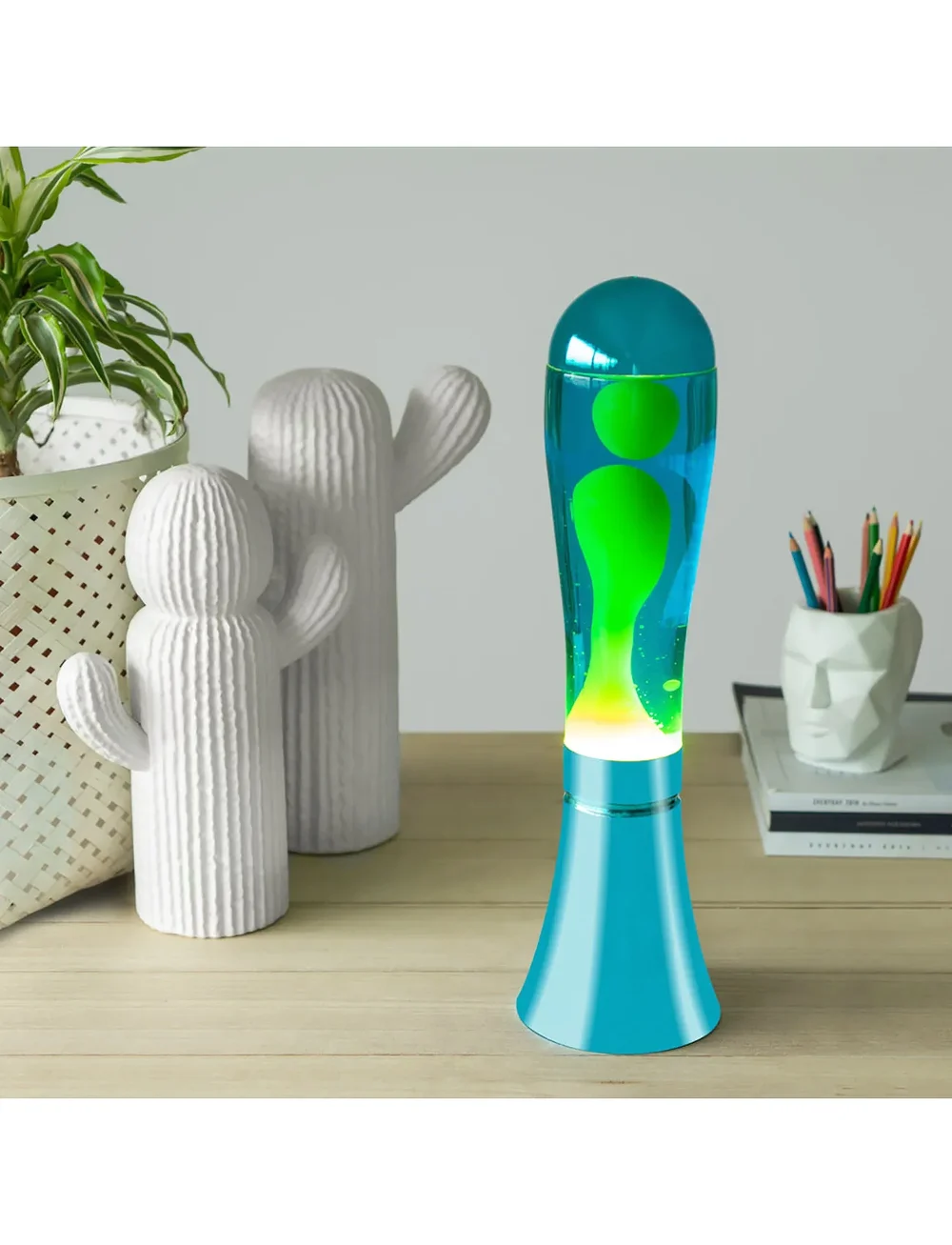 Balvi - Lava Lamp Magma - köp efter pris - blue/ lime - 5