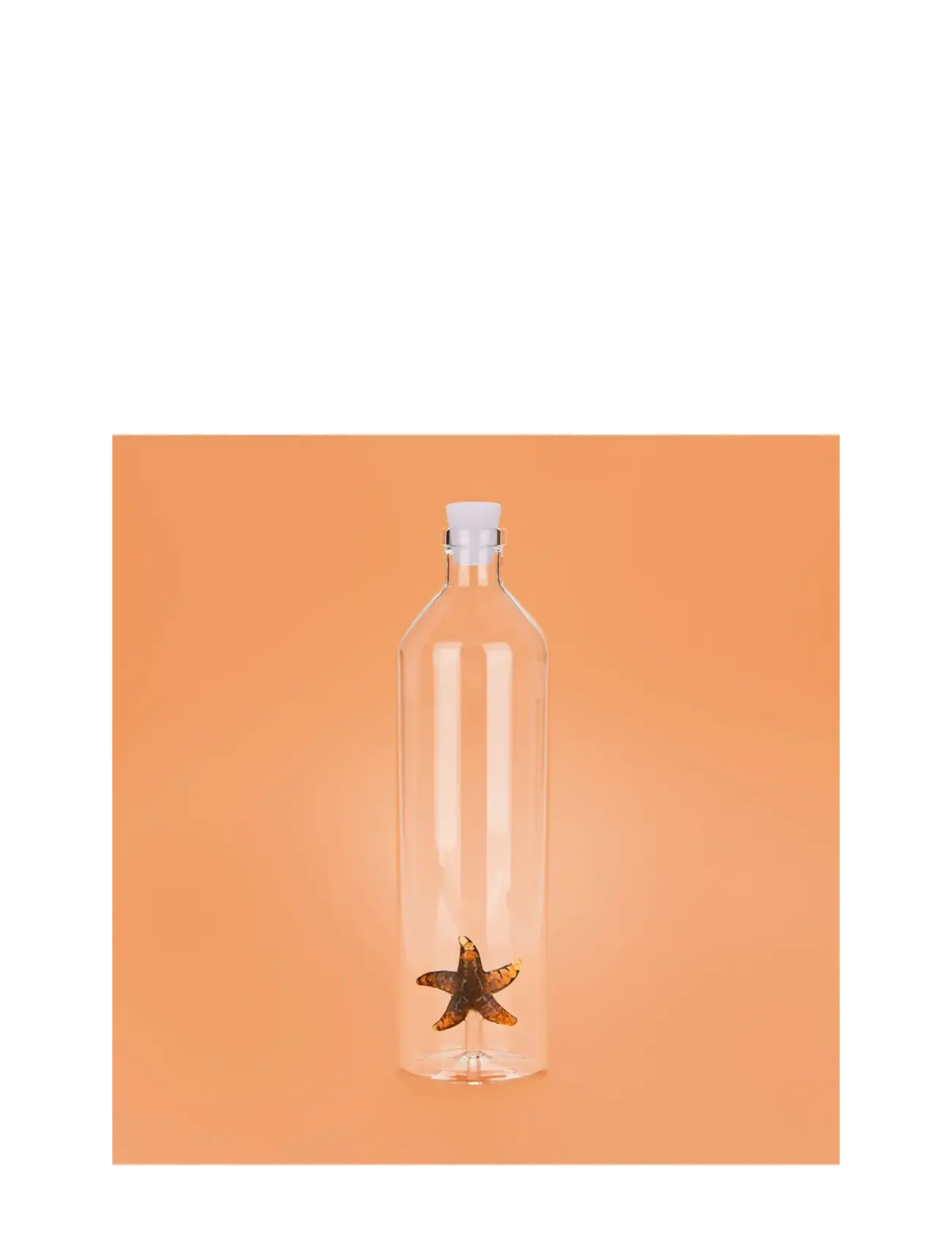 Balvi - Flaske Atlantis, Søstjerne 1,2l, Borosilikatglas - vandkarafler - starfish - 1