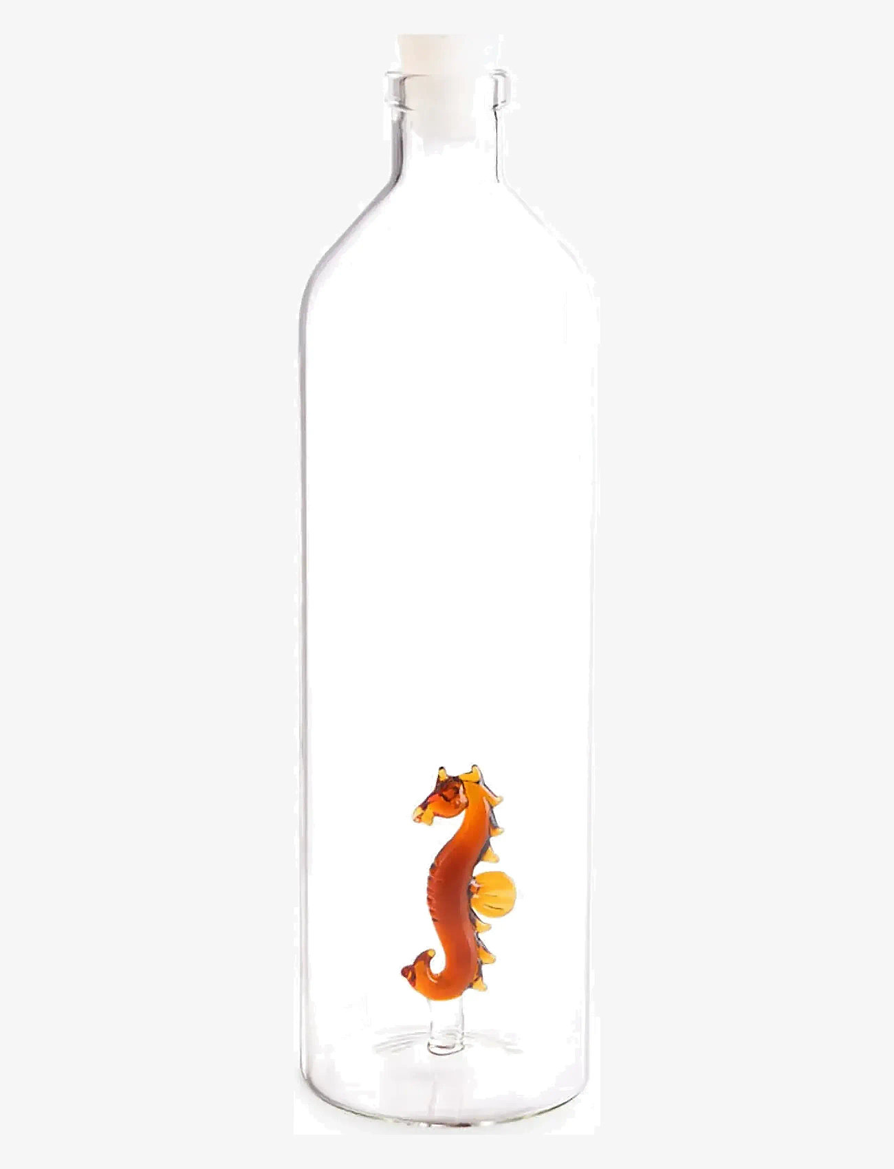 Balvi - Bottle, Atlantis Seahorse,1.2 L,borosilicate - transparant/ brown - 0