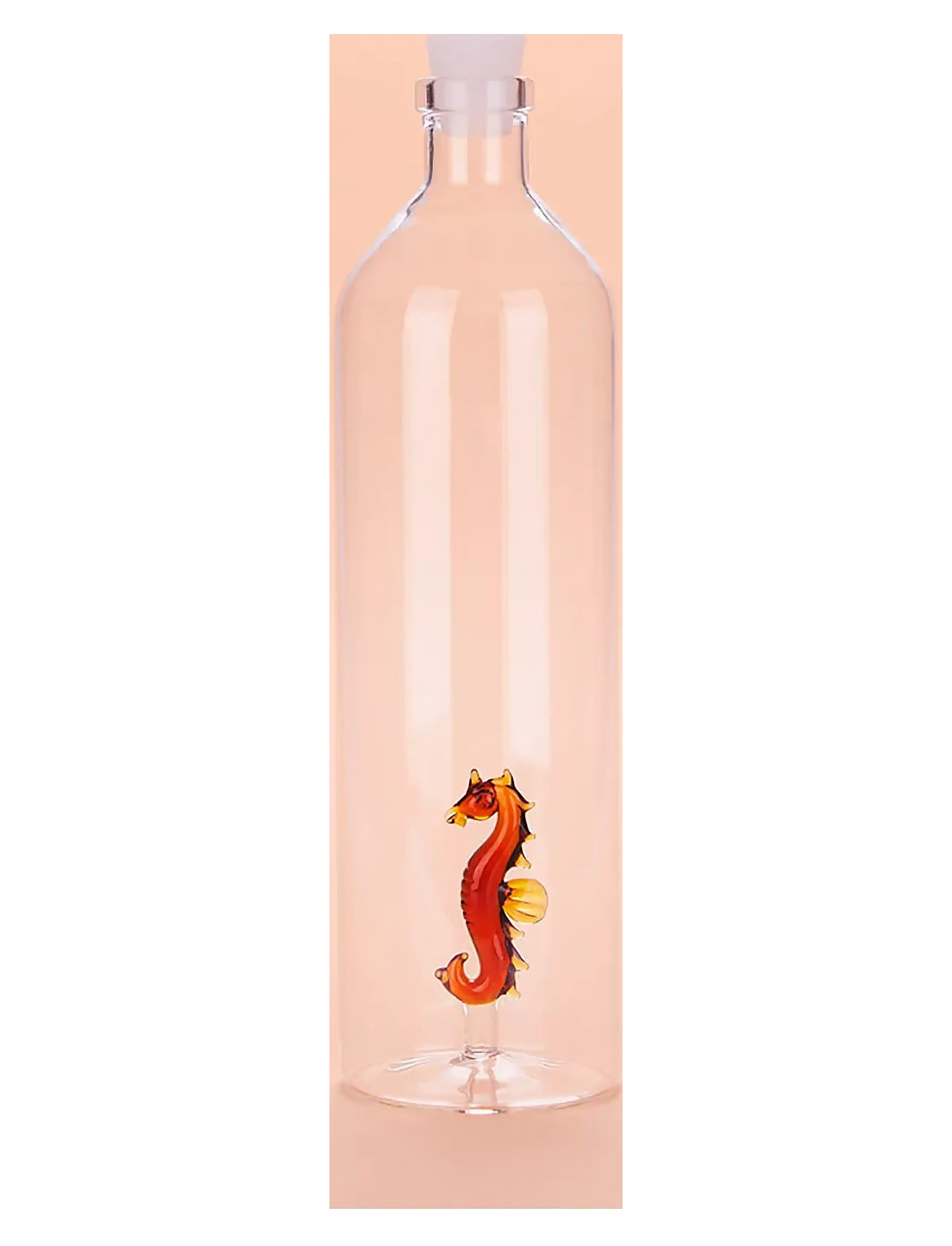Balvi - Bottle, Atlantis Seahorse,1.2 L,borosilicate - transparant/ brown - 1