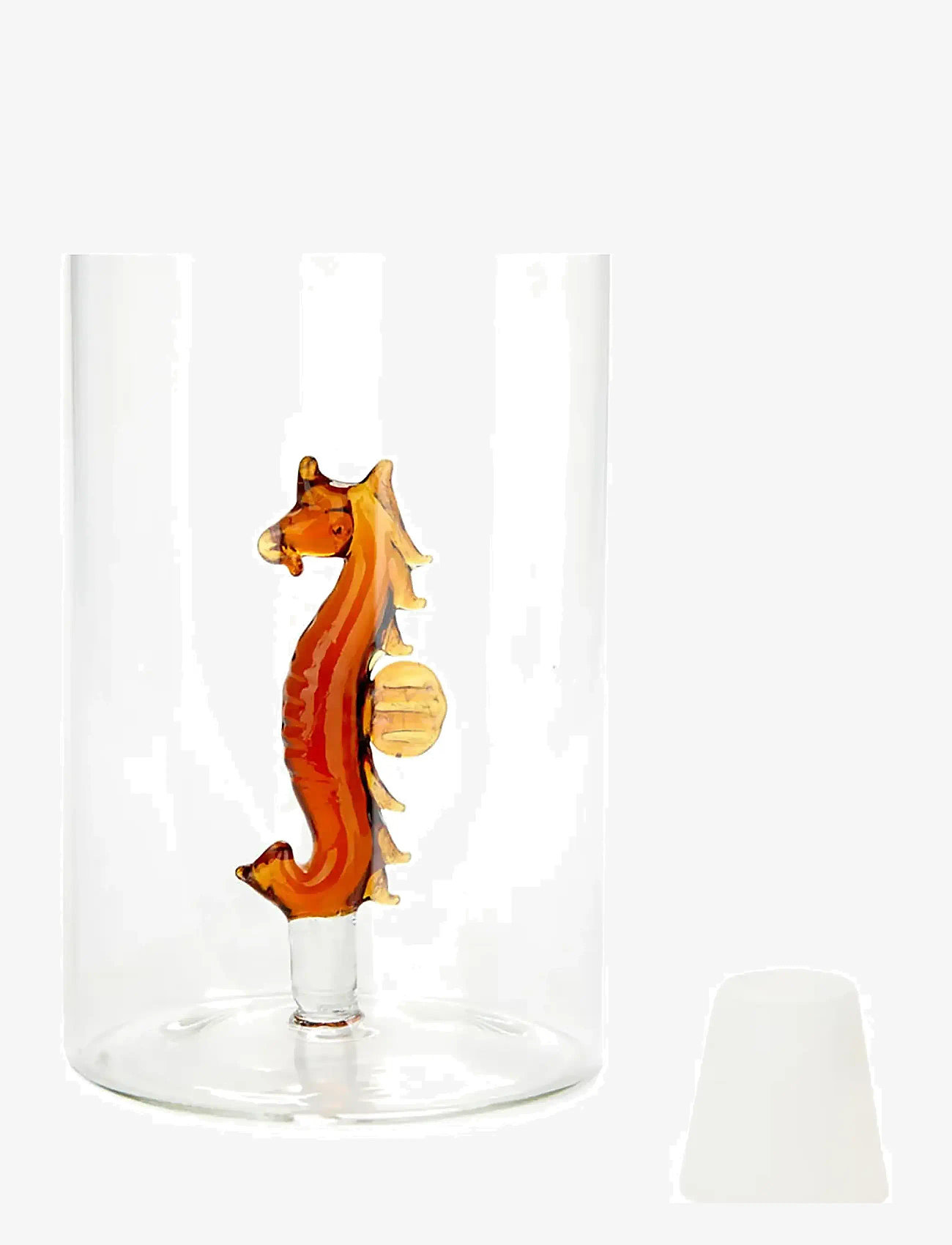 Balvi - Bottle, Atlantis Seahorse,1.2 L,borosilicate - transparant/ brown - 3