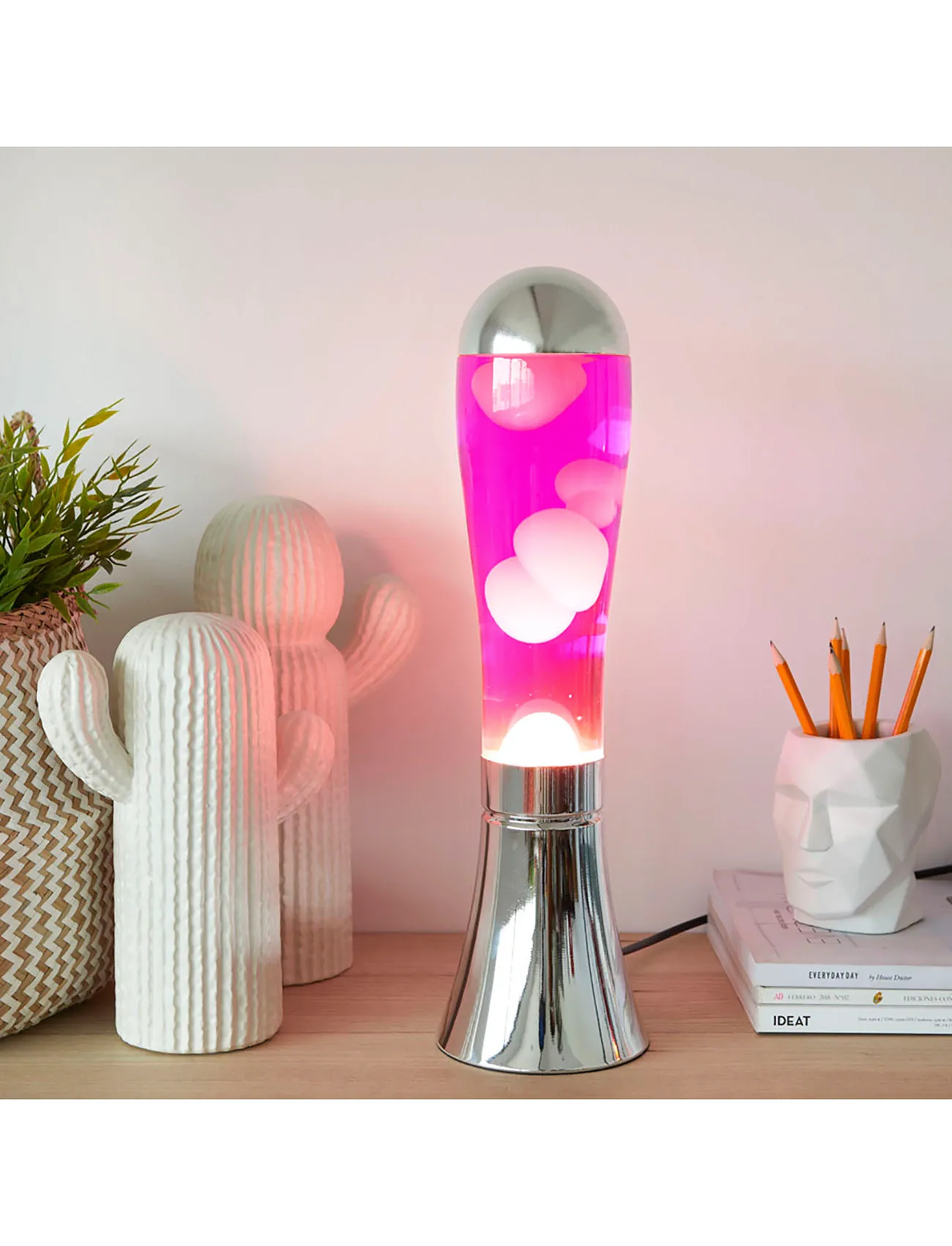 Balvi - Lava Lamp Magma - versla eftir verði - silver /pink - 5