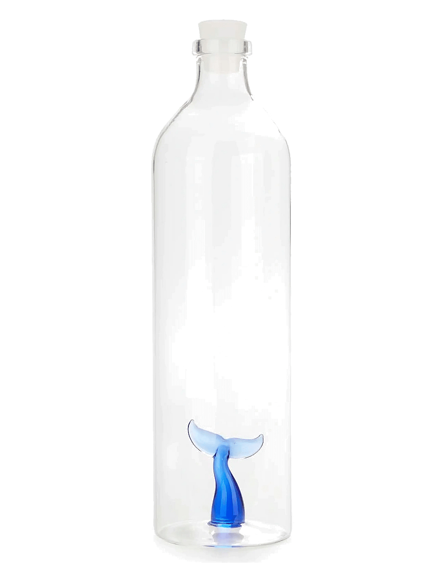 Balvi - Flaska Atlantis Stjärtfena, 1,2l - wasserkaraffen - clear - 0