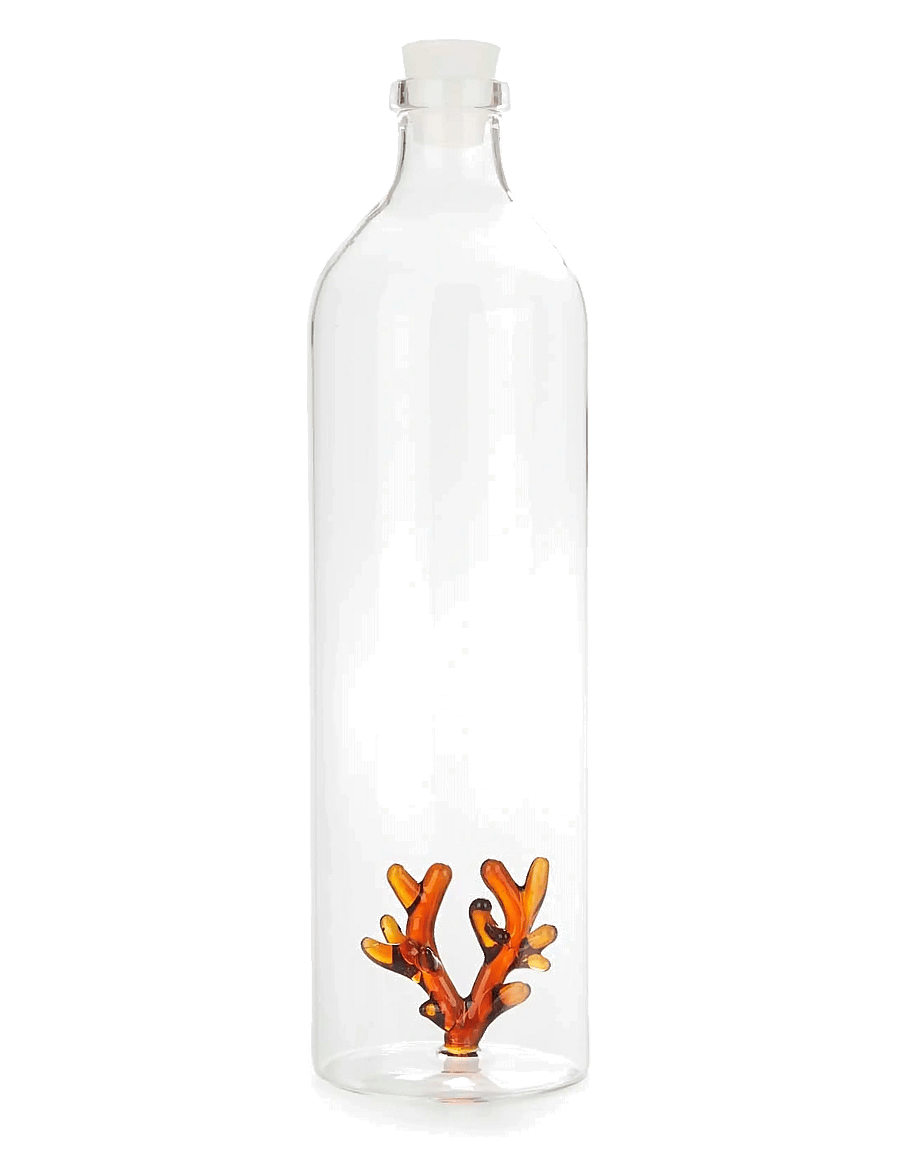 Balvi - Flaska Atlantis Korall 1,2l - wasserkaraffen - clear - 0